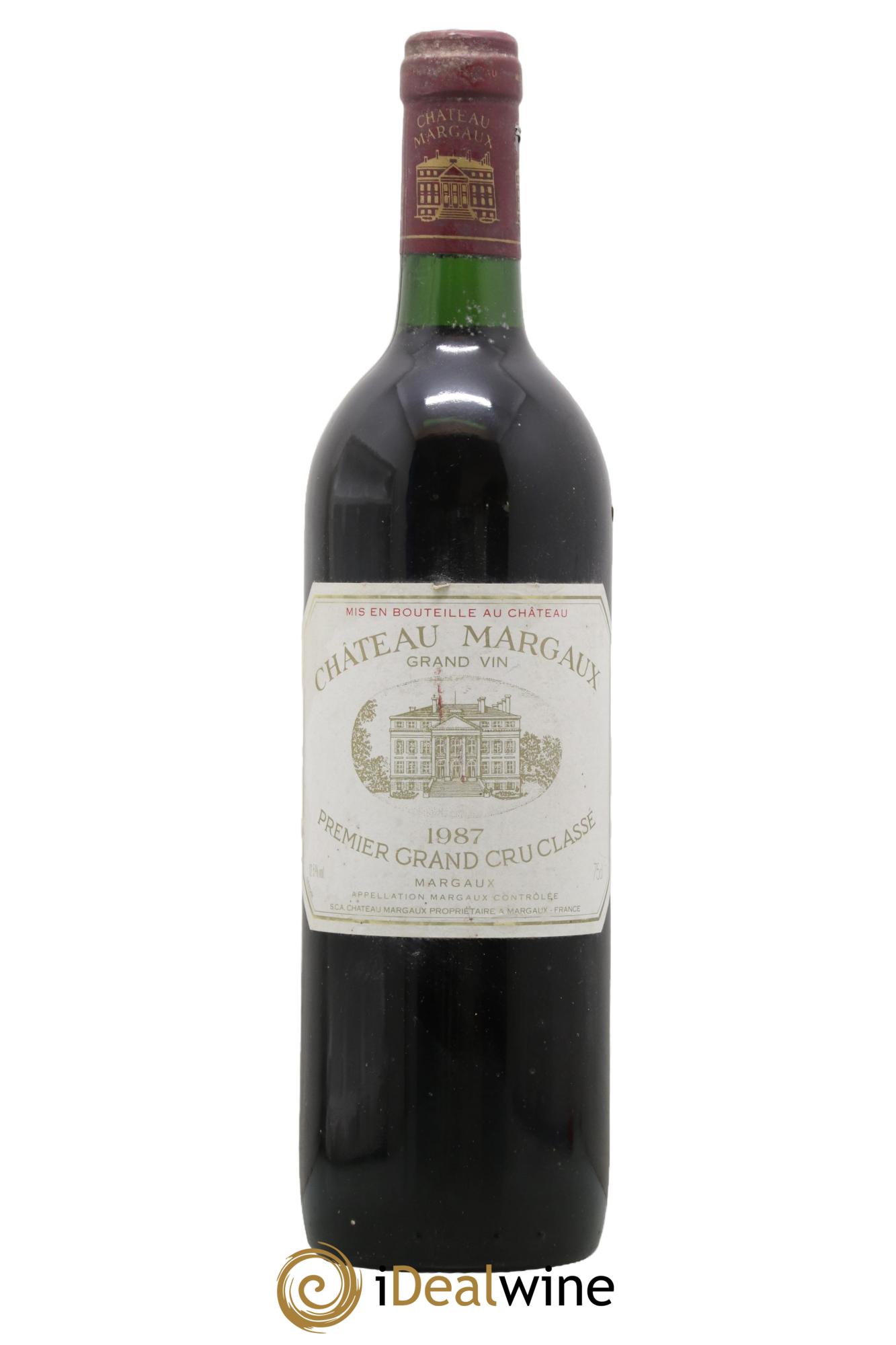 Château Margaux 1er Grand Cru Classé 1987 - Posten von 1 Flasche - 0