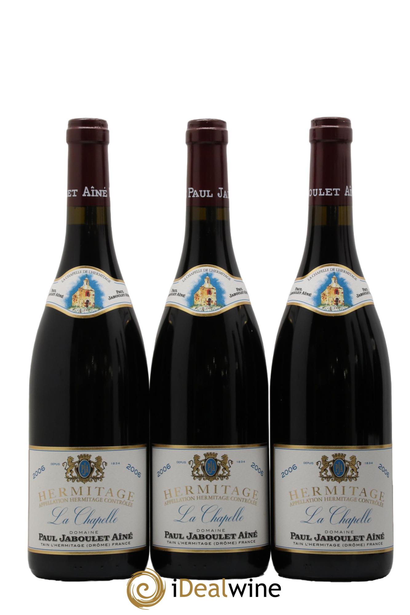 Hermitage La Chapelle Paul Jaboulet Ainé 2006 - Lot de 6 bouteilles - 1