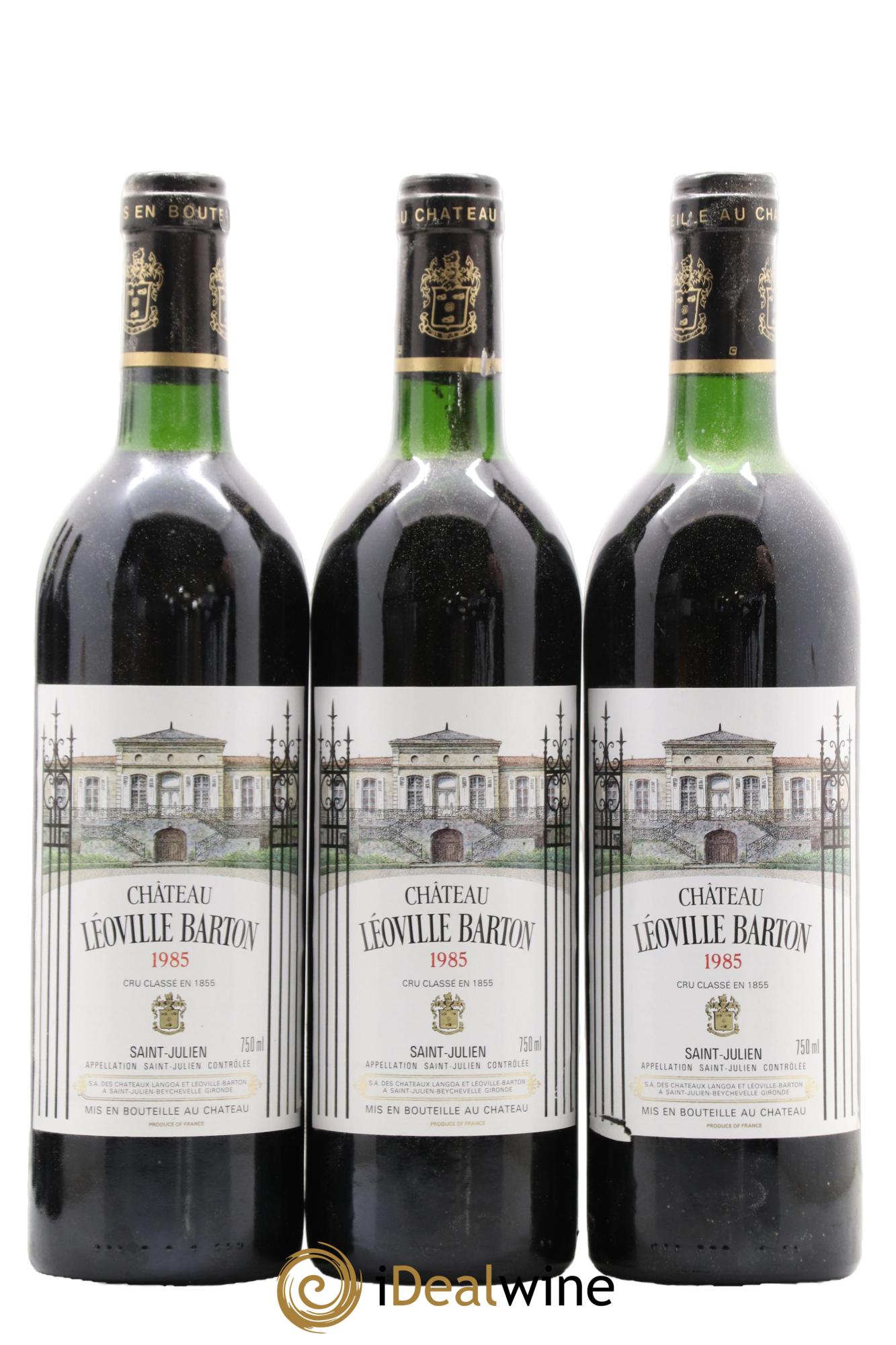 Château Léoville Barton 2ème Grand Cru Classé 1985 - Lot of 12 bottles - 3