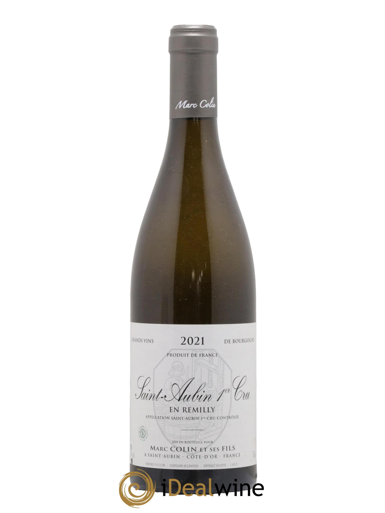 Saint-Aubin 1er Cru En Rémilly Marc Colin & Fils  2021 - Lot of 1 bottle - 0