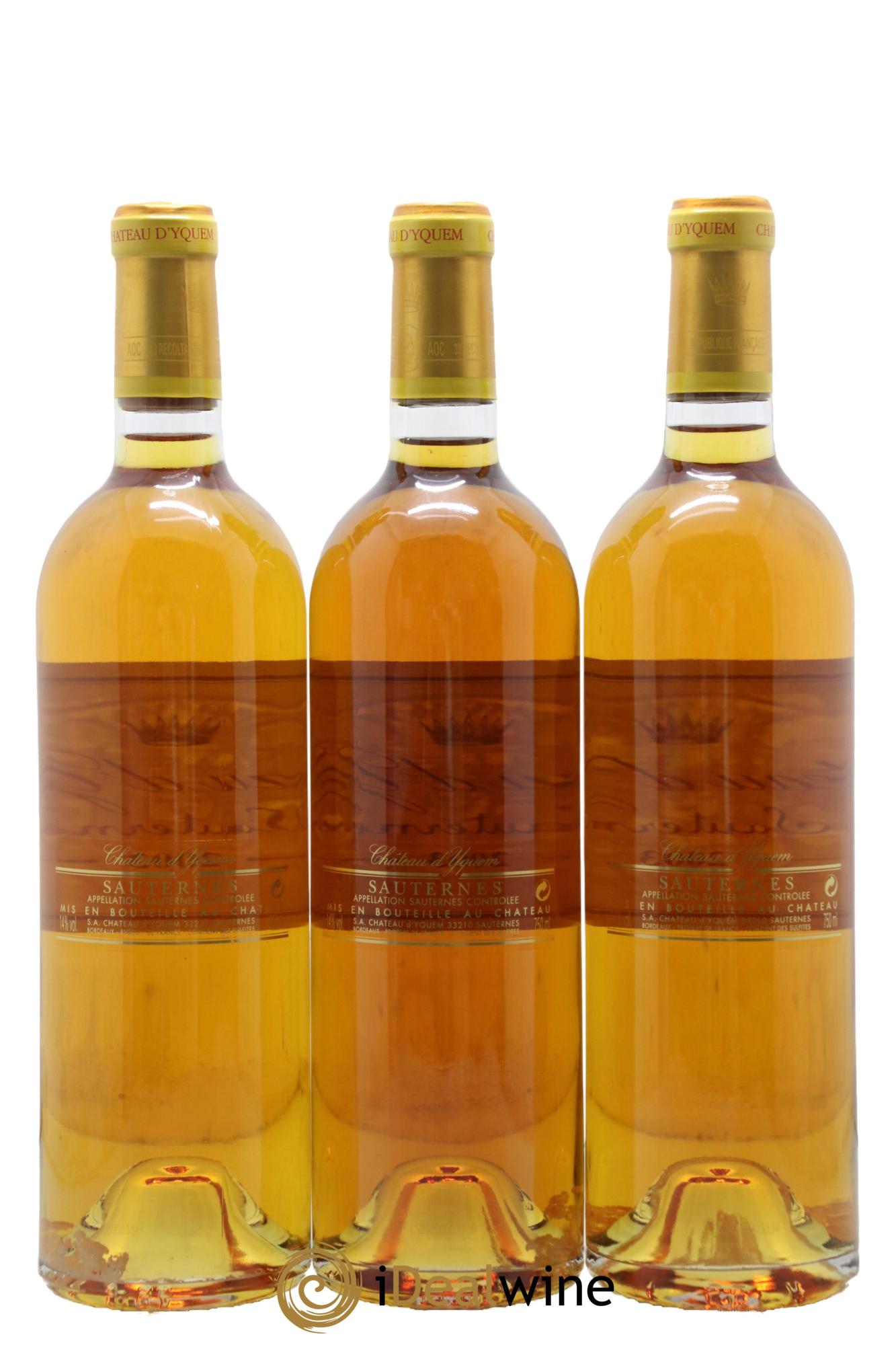 Château d' Yquem 1er Cru Classé Supérieur 2003 - Lotto di 6 bottiglie - 4