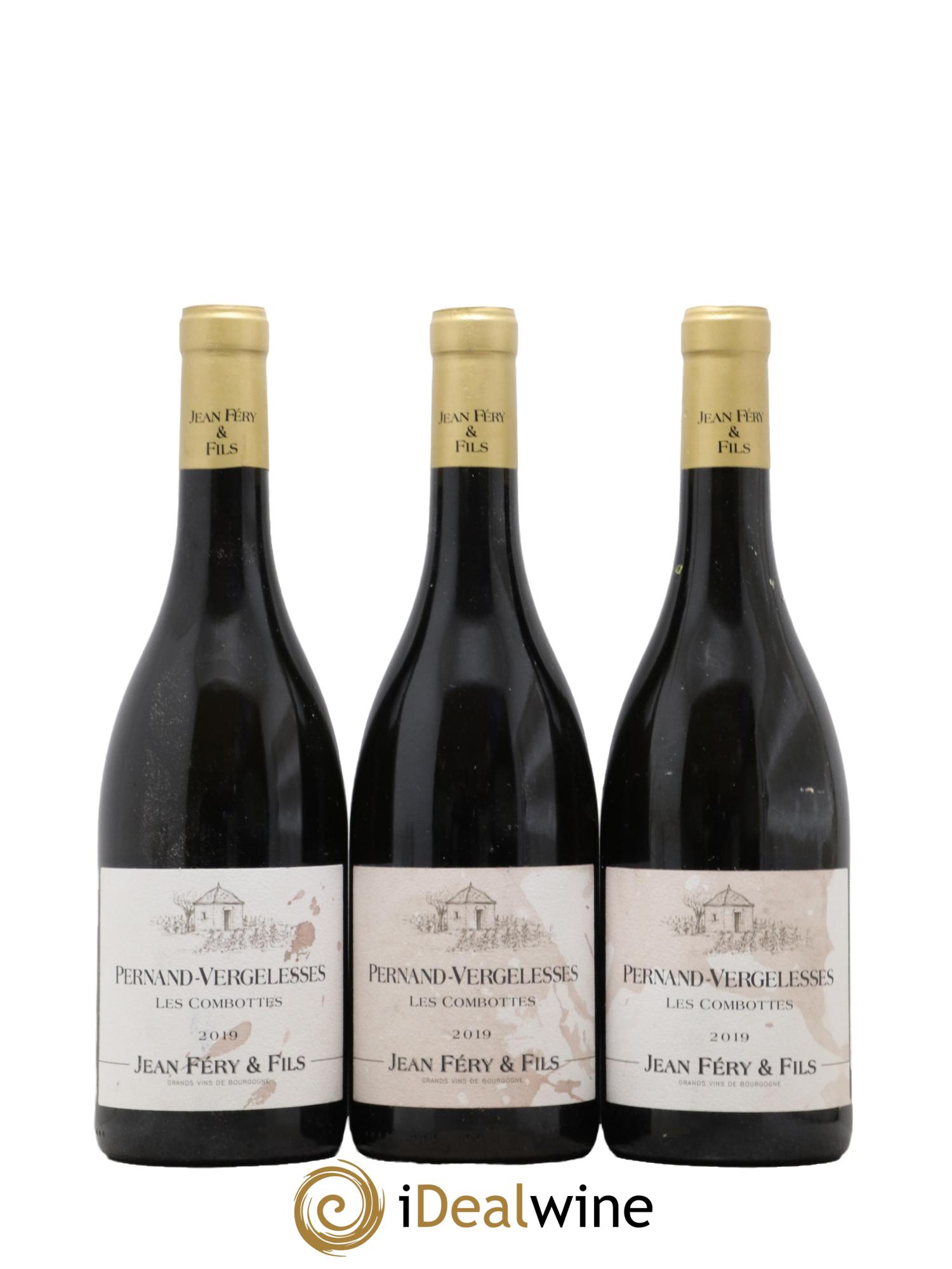 Pernand-Vergelesses Les Combottes Domaine Féry 2019 - Lot of 3 bottles - 0