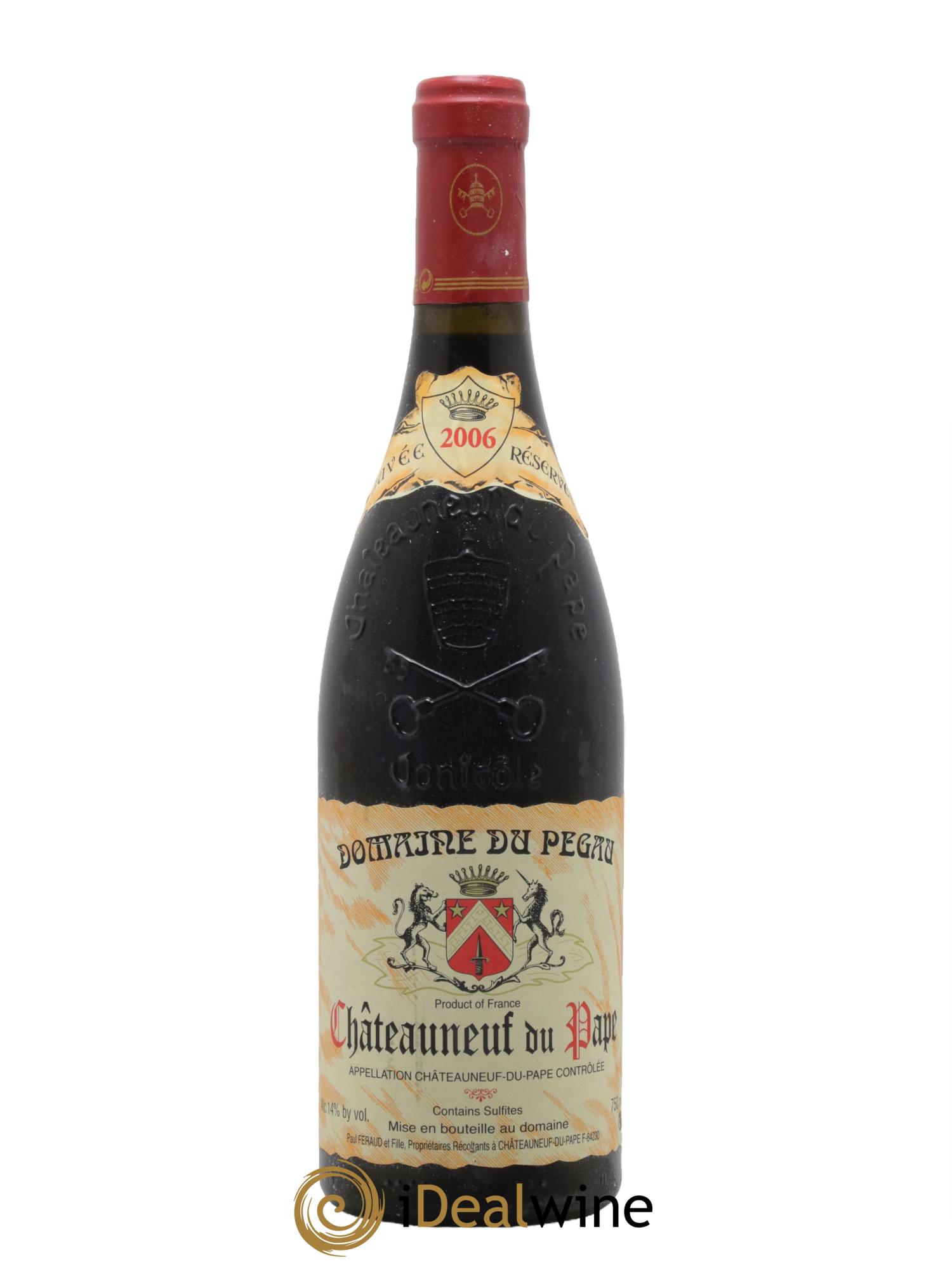 Châteauneuf-du-Pape Domaine du Pégau Cuvée Réservée Paul et Laurence Féraud 2006 - Lotto di 1 bottiglia - 0