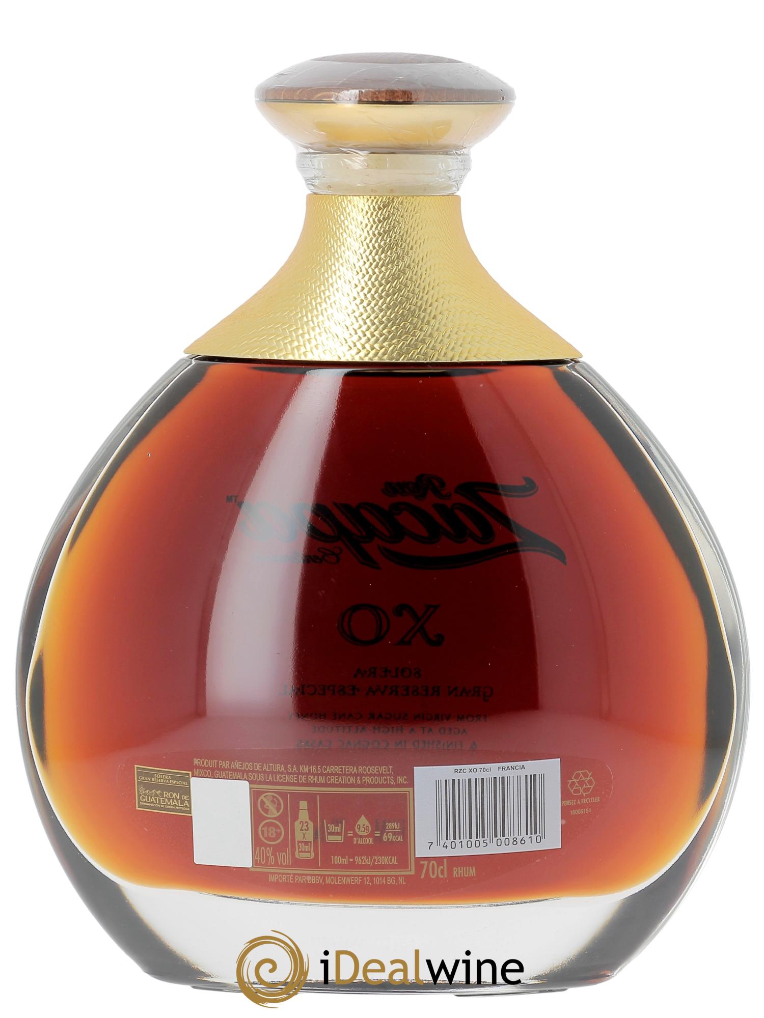 Rhum Zacapa Centenario XO - Lot of 1 bottle - 2