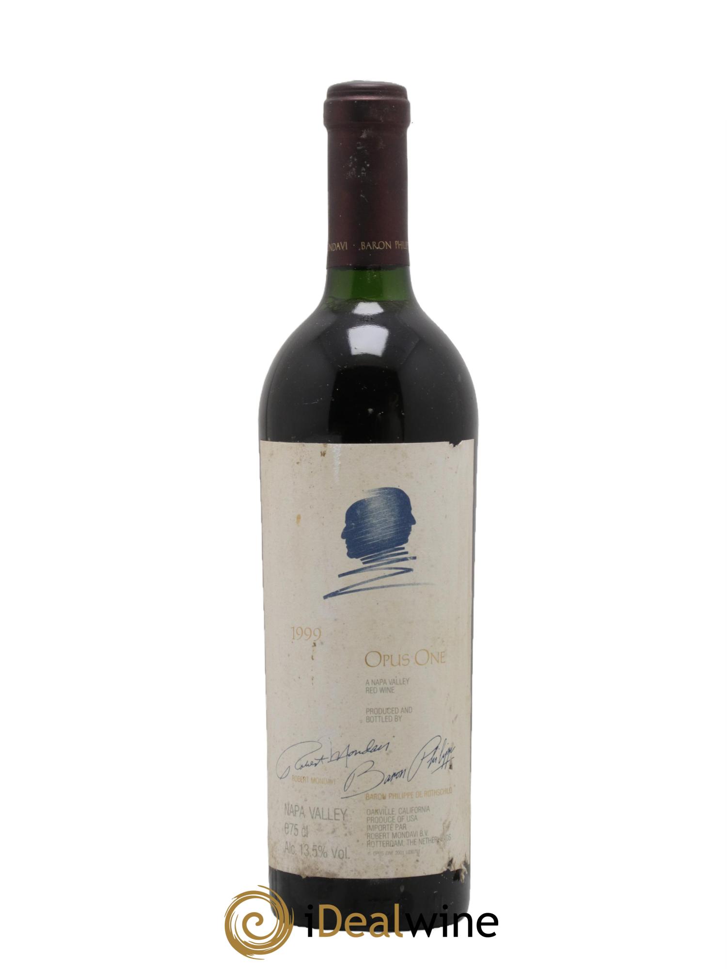 Napa Valley Opus One Robert Mondavi  1999 - Lot de 1 bouteille - 0