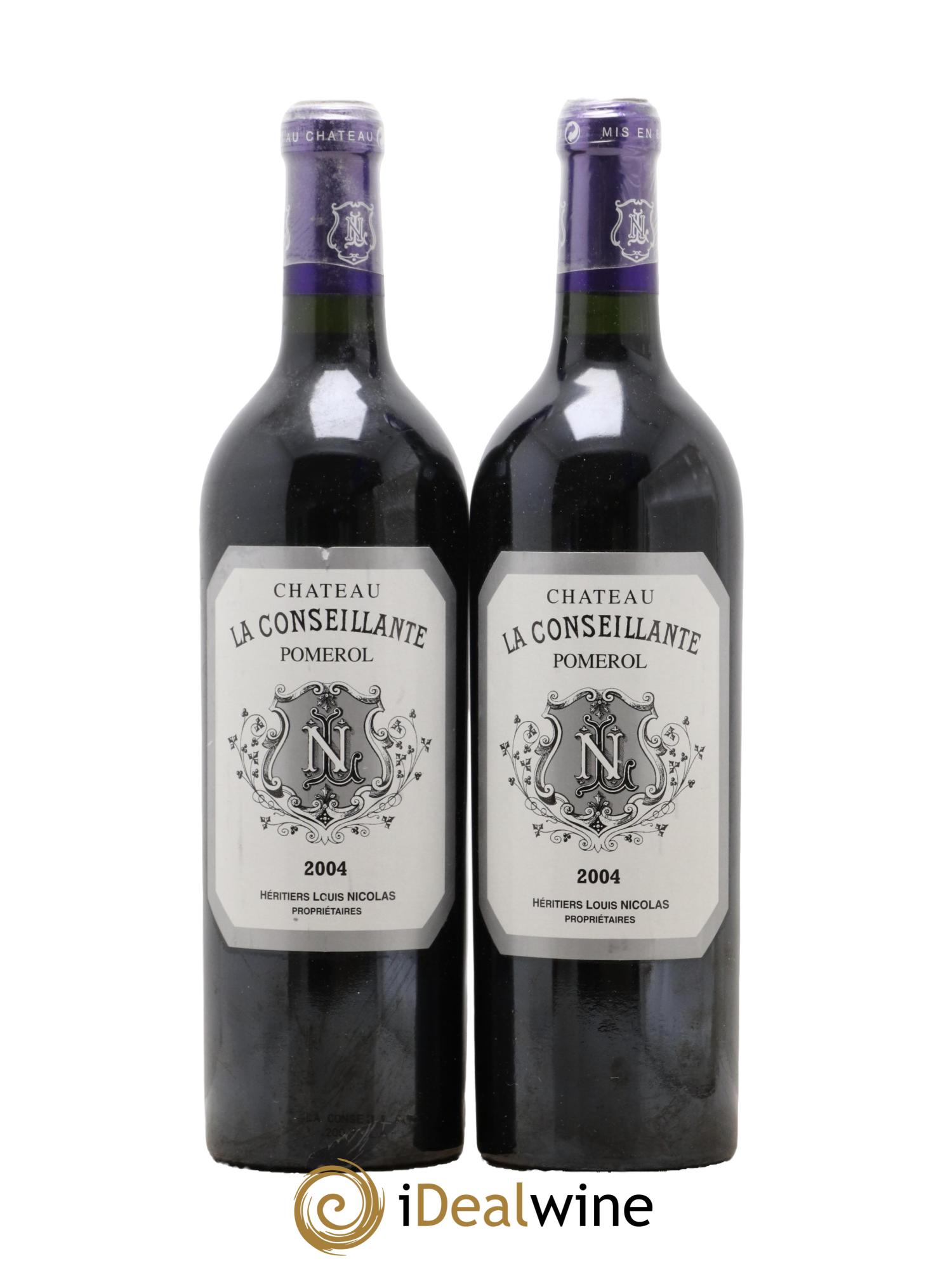 Château la Conseillante 2004 - Lotto di 2 bottiglie - 0