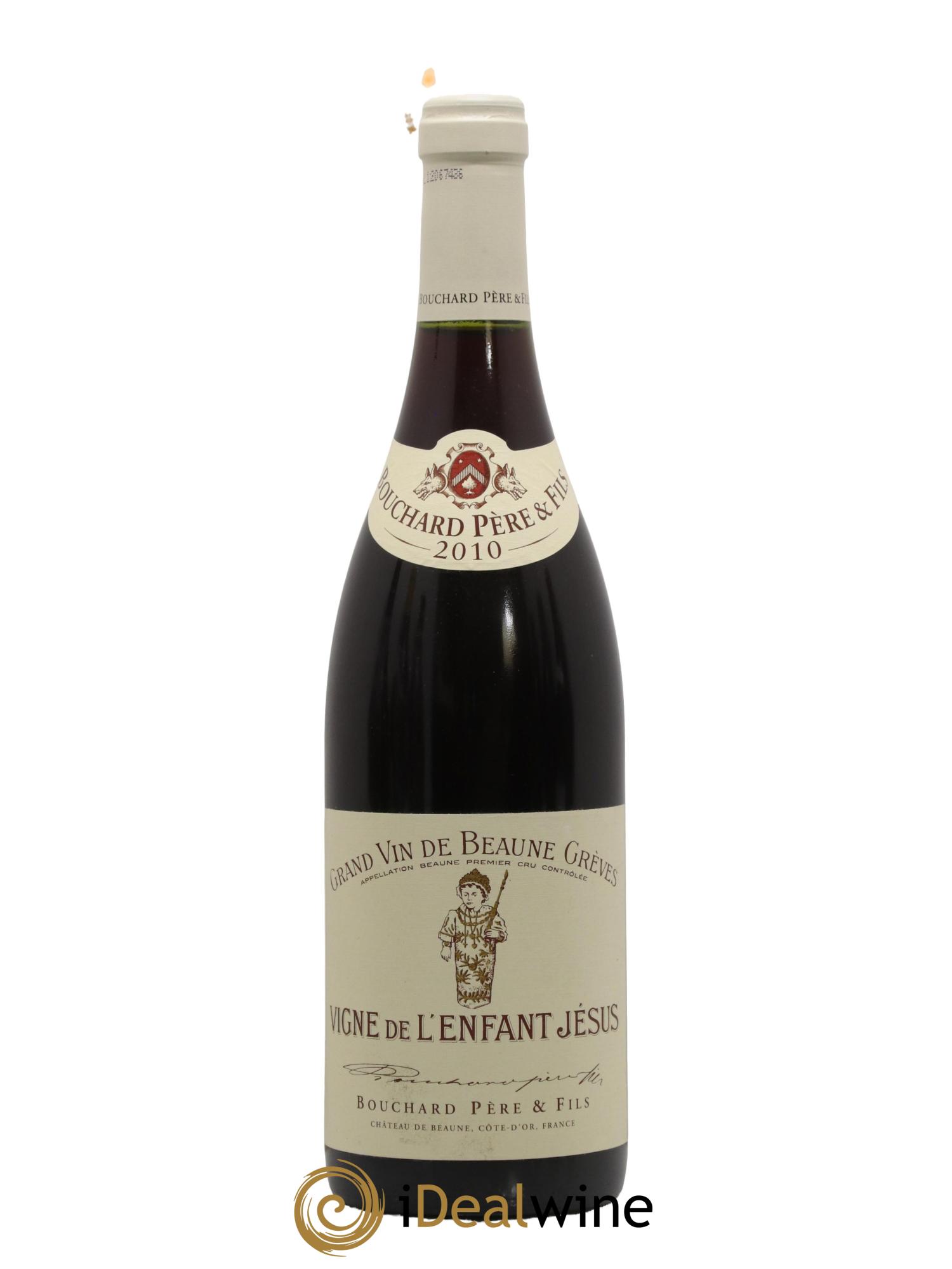 Beaune 1er Cru Grèves - Vigne de l'Enfant Jésus Bouchard Père & Fils 2010 - Lot of 1 bottle - 0