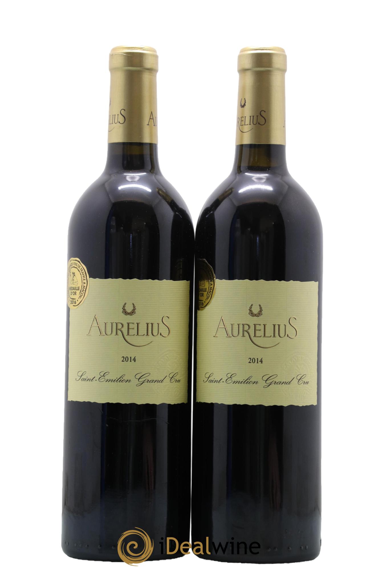 Saint-Émilion Grand Cru Aurelius 2014 - Lot of 2 bottles - 0