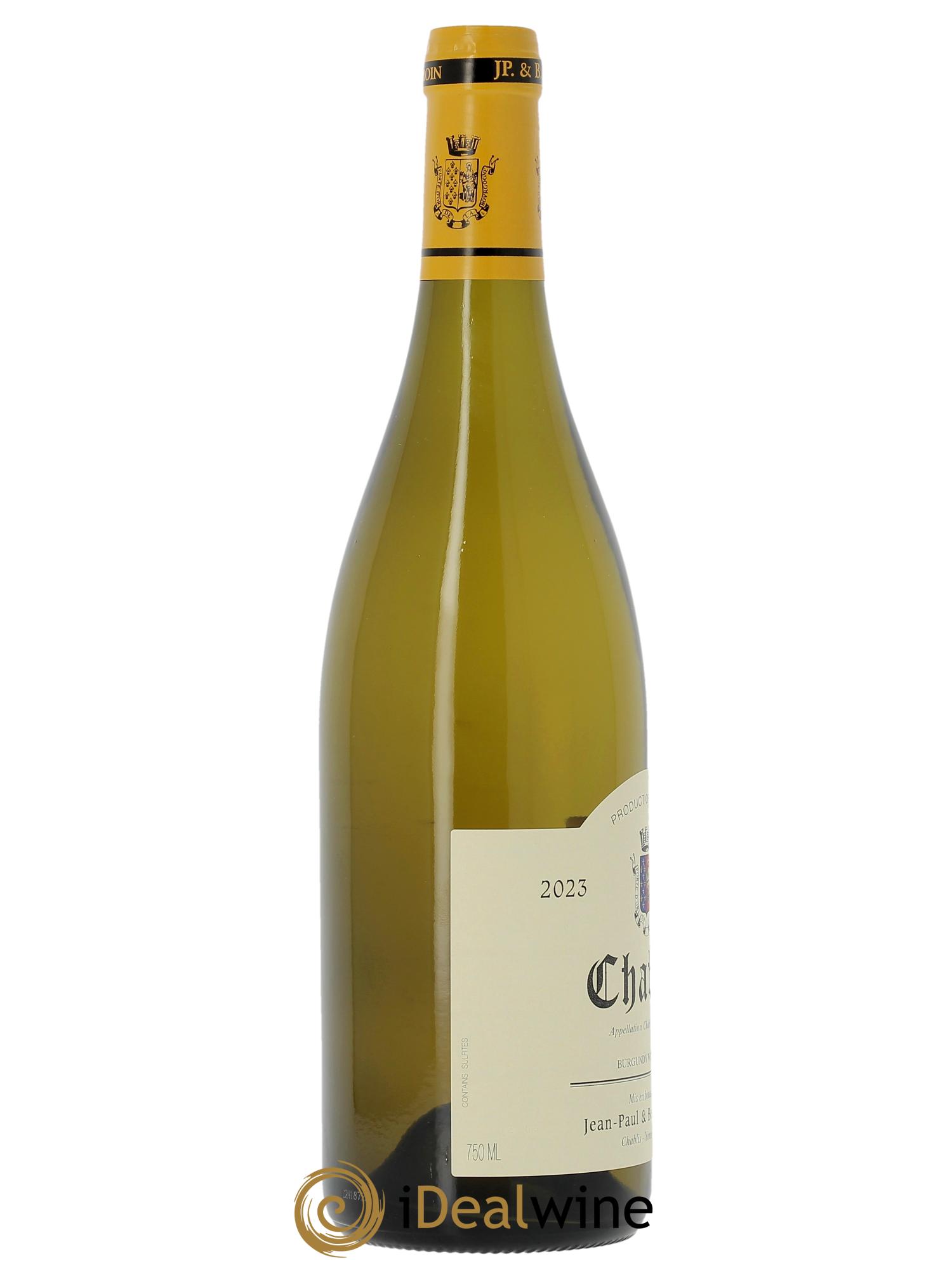 Chablis Jean-Paul & Benoît Droin (Domaine)  2023 - Posten von 1 Flasche - 1