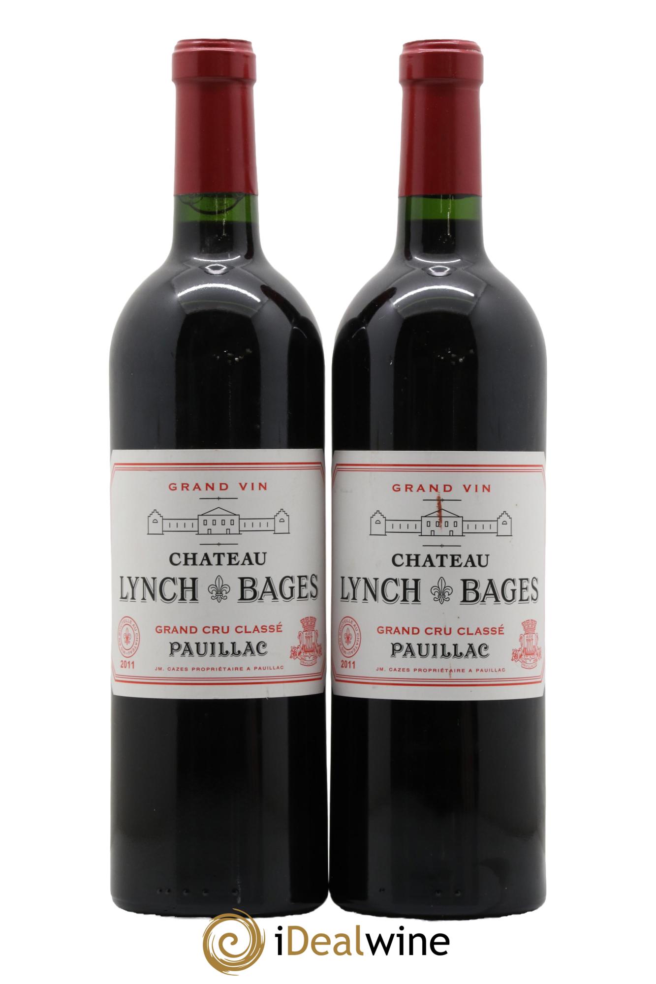 Château Lynch Bages 5ème Grand Cru Classé 2011 - Lot of 2 bottles - 0