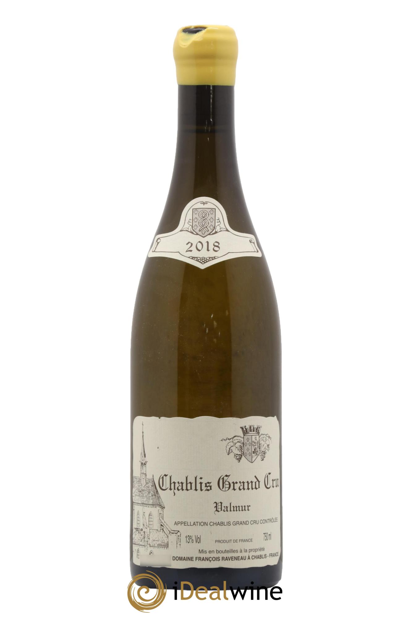 Chablis Grand Cru Valmur Raveneau (Domaine) 2018 - Lot of 1 bottle - 0