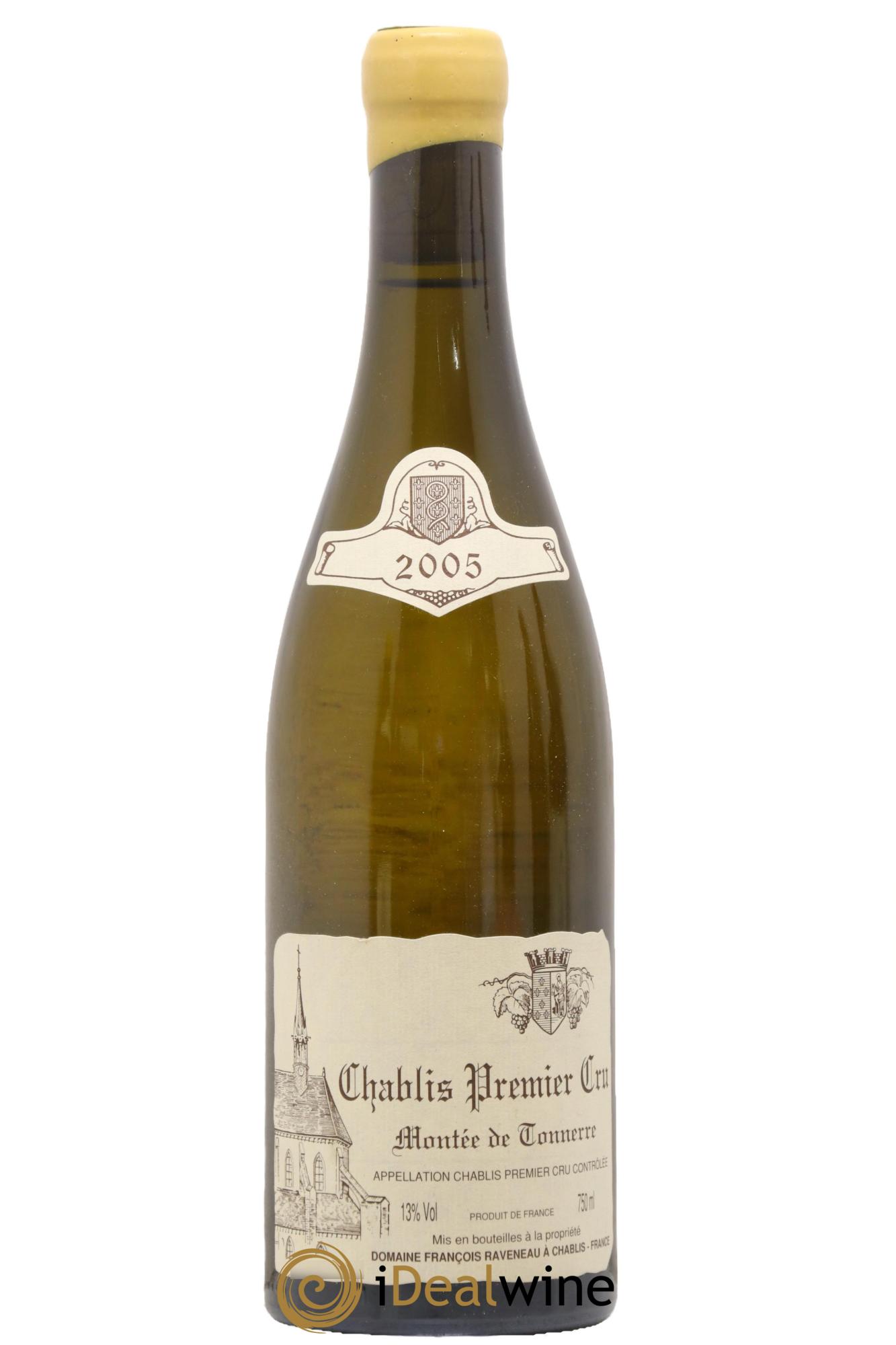 Chablis 1er Cru Montée de Tonnerre Raveneau (Domaine) 2005 - Lot of 1 bottle - 0