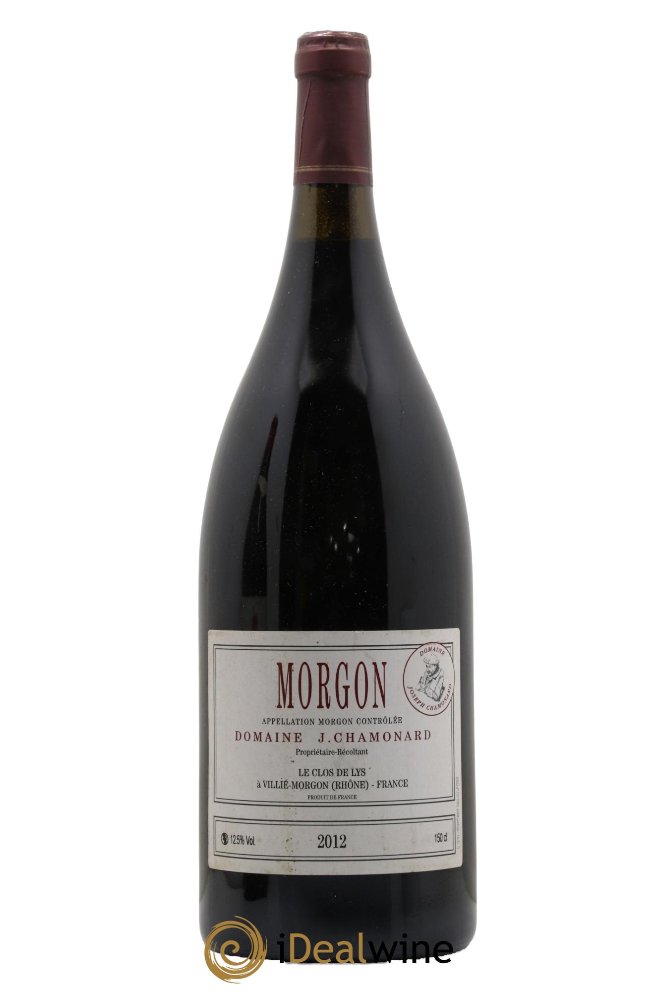 Morgon Joseph Chamonard (Domaine)  2012 - Lot de 1 magnum - 0