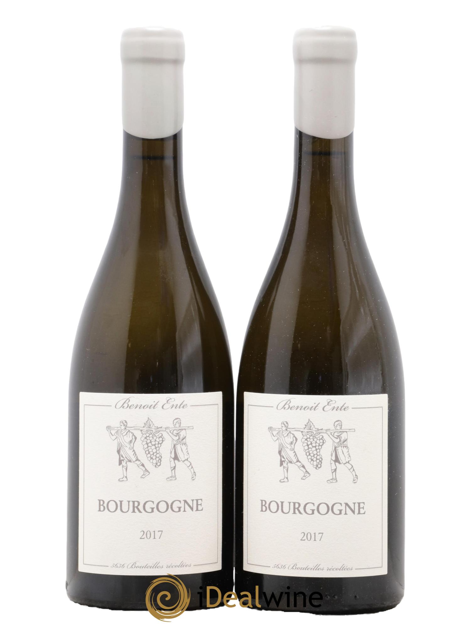 Bourgogne Chardonnay Benoit Ente 2017 - Lot de 2 bouteilles - 0