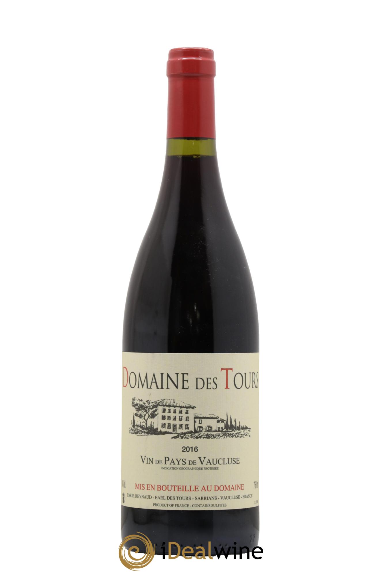 IGP Vaucluse (Vin de Pays de Vaucluse)  - Domaine des Tours Emmanuel Reynaud