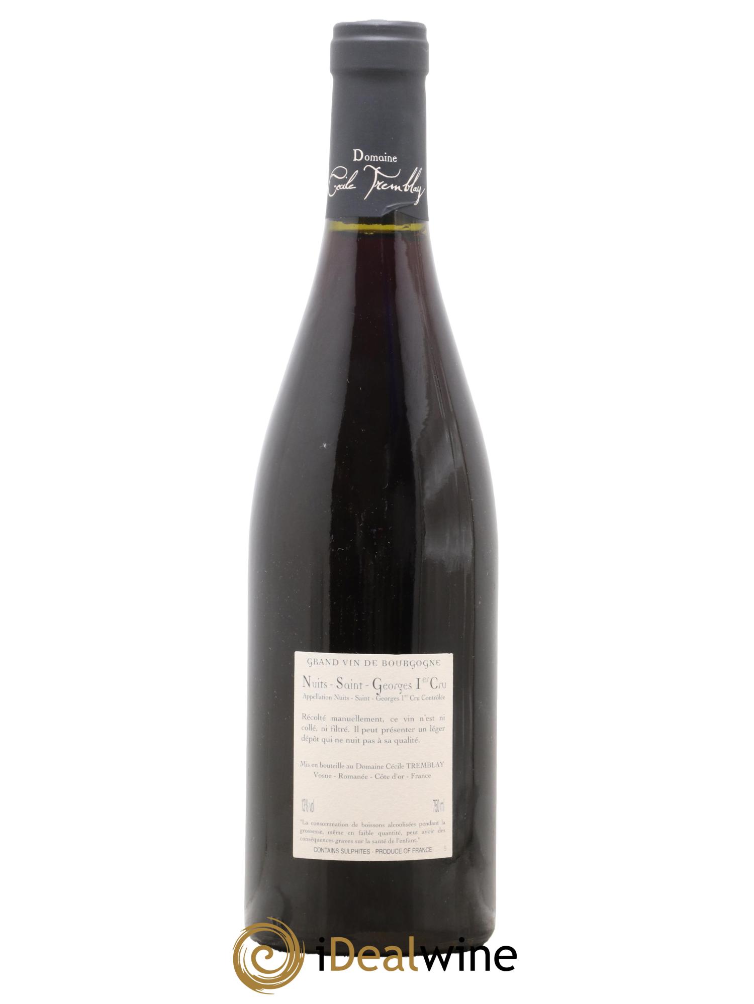 Nuits Saint-Georges 1er Cru Les Murgers Cécile Tremblay 2009 - Lotto di 1 bottiglia - 1