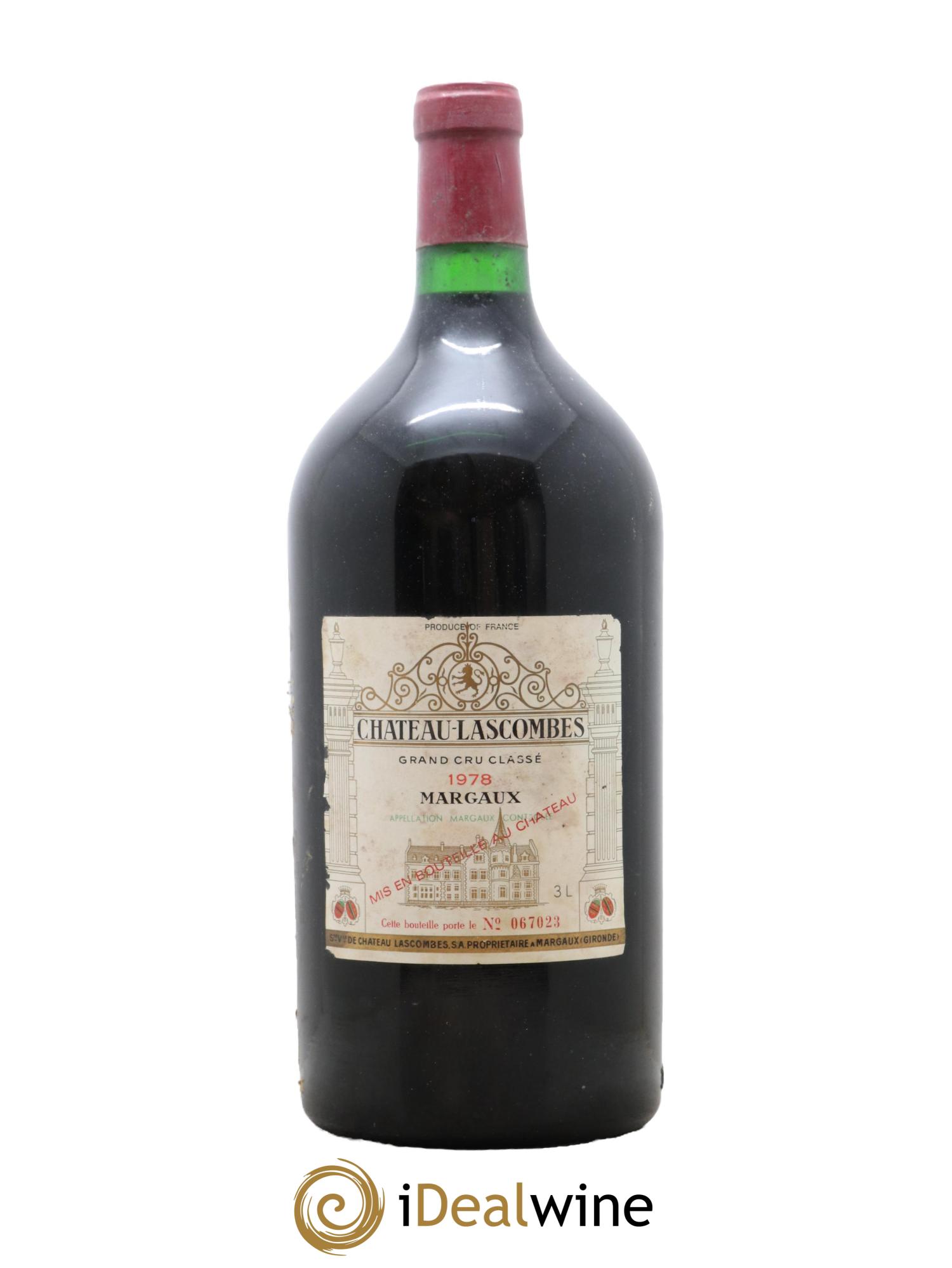 Château Lascombes 2ème Grand Cru Classé 1978 - Lot de 1 double magnum - 0