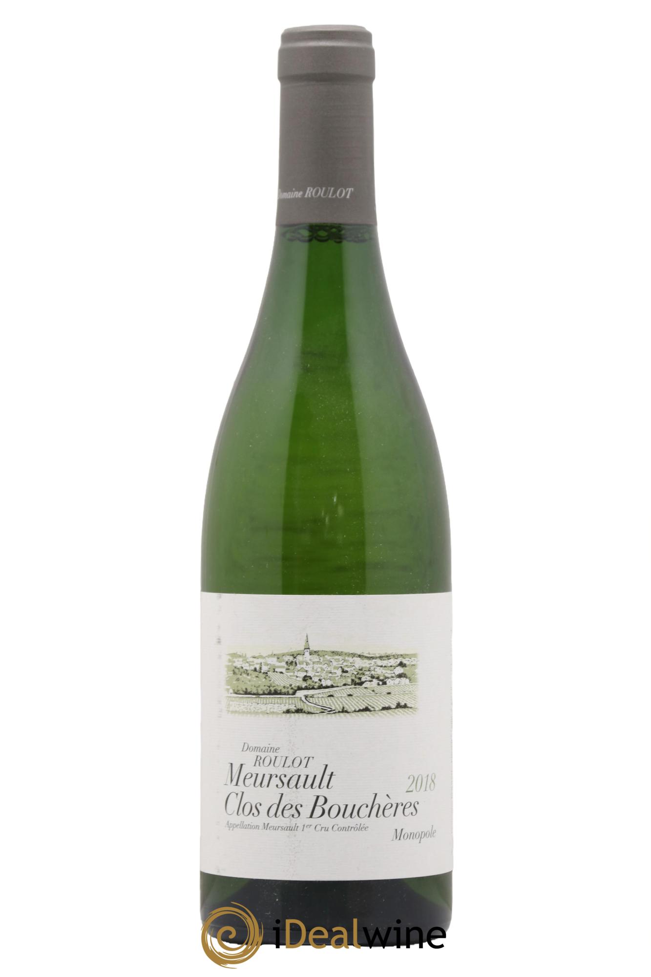 Meursault 1er Cru Clos des Bouchères  Roulot (Domaine) 2018 - Lotto di 1 bottiglia - 0