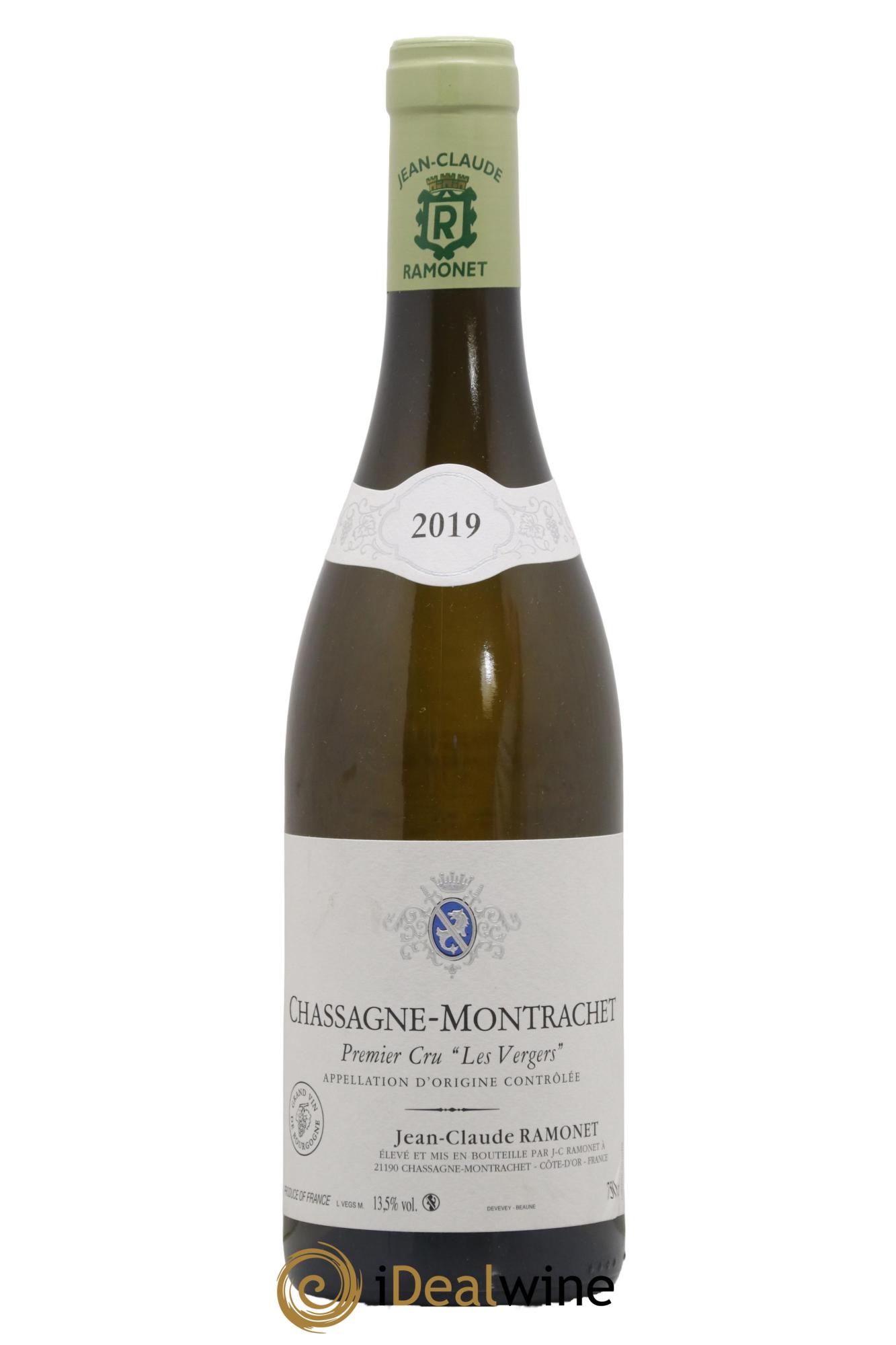 Chassagne-Montrachet 1er Cru Les Vergers Ramonet (Domaine) 2019 - Lotto di 1 bottiglia - 0