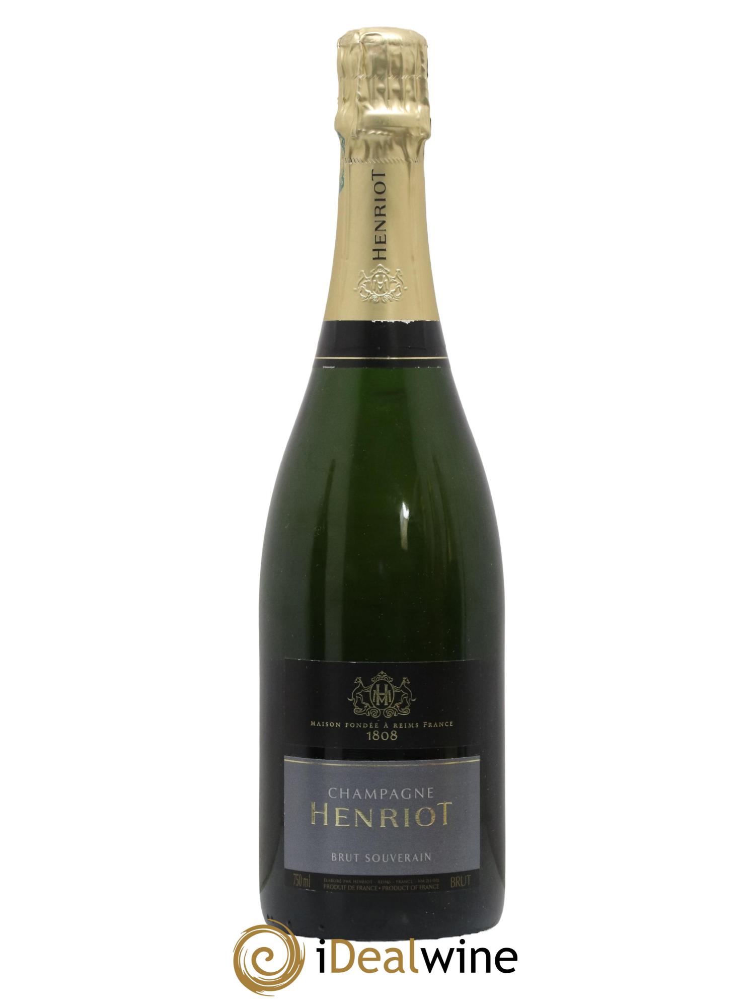 Champagne Brut Souverain Henriot - Posten von 1 Flasche - 0