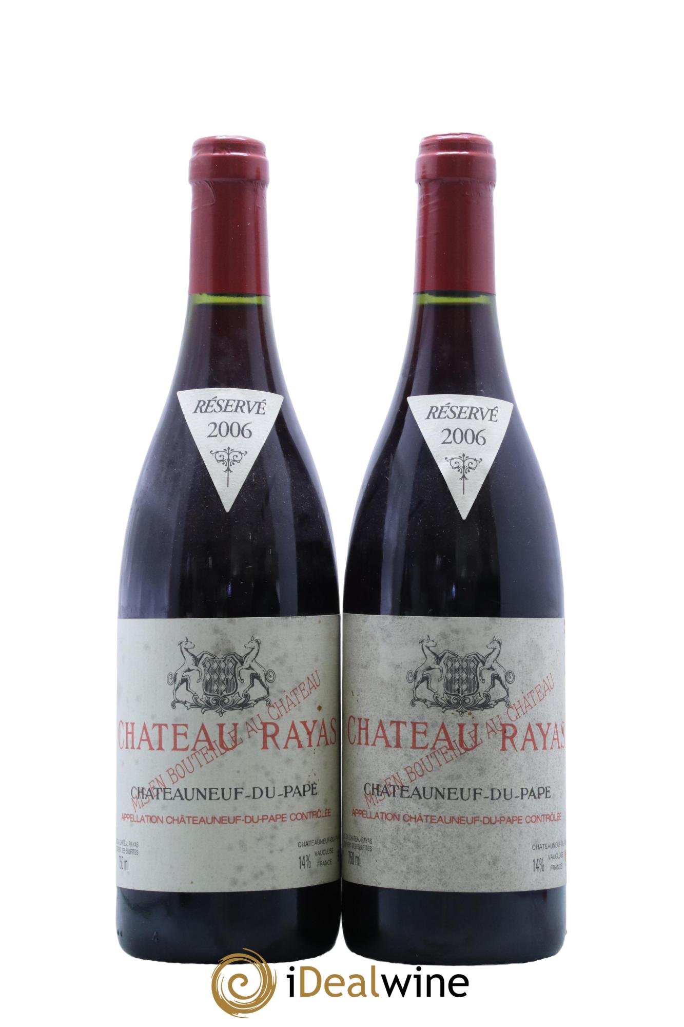 Châteauneuf-du-Pape Château Rayas Emmanuel Reynaud  2006 - Lotto di 2 bottiglie - 0