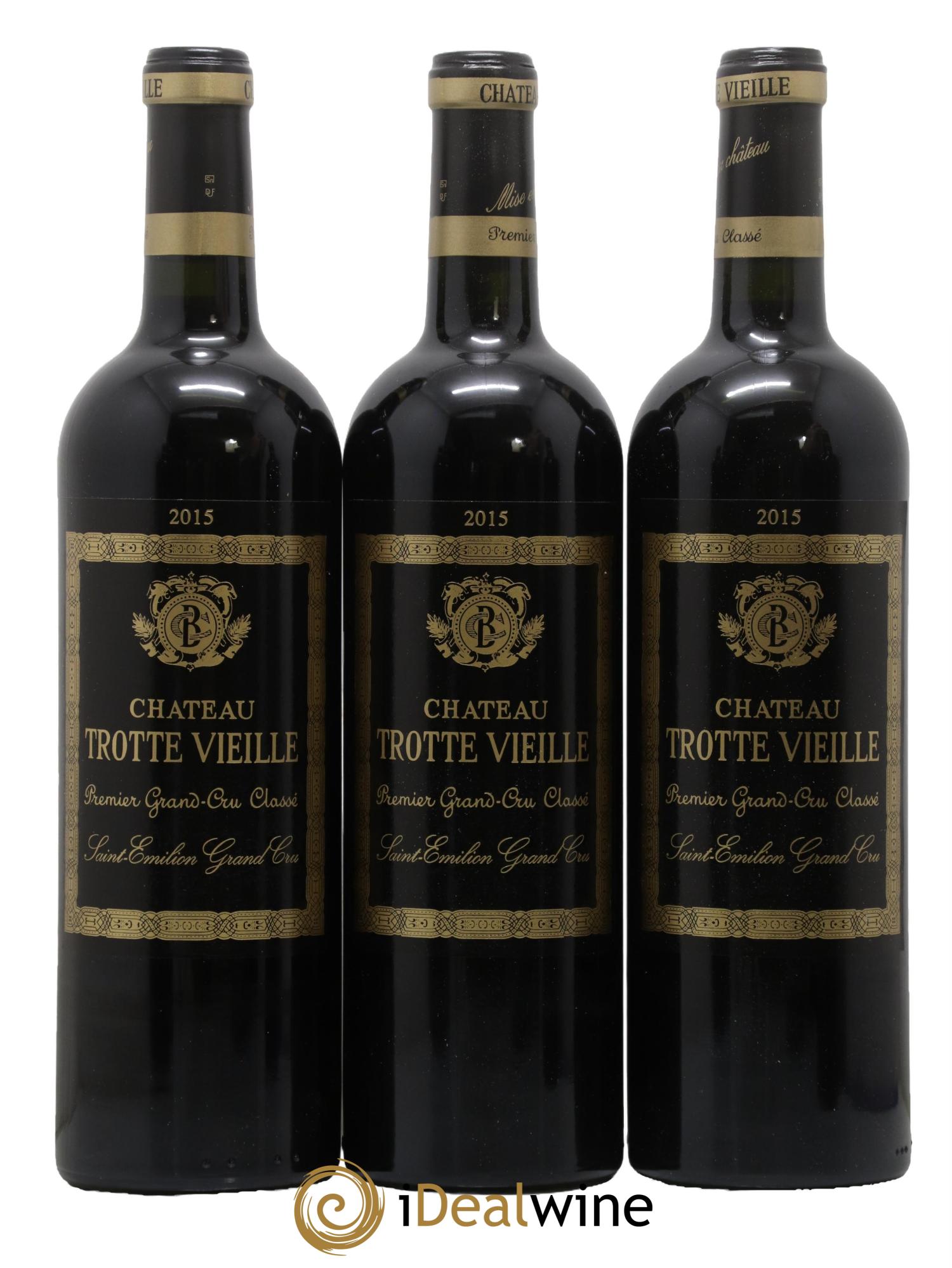 Château Trotte Vieille 1er Grand Cru Classé B 2015 - Posten von 6 Flaschen - 1