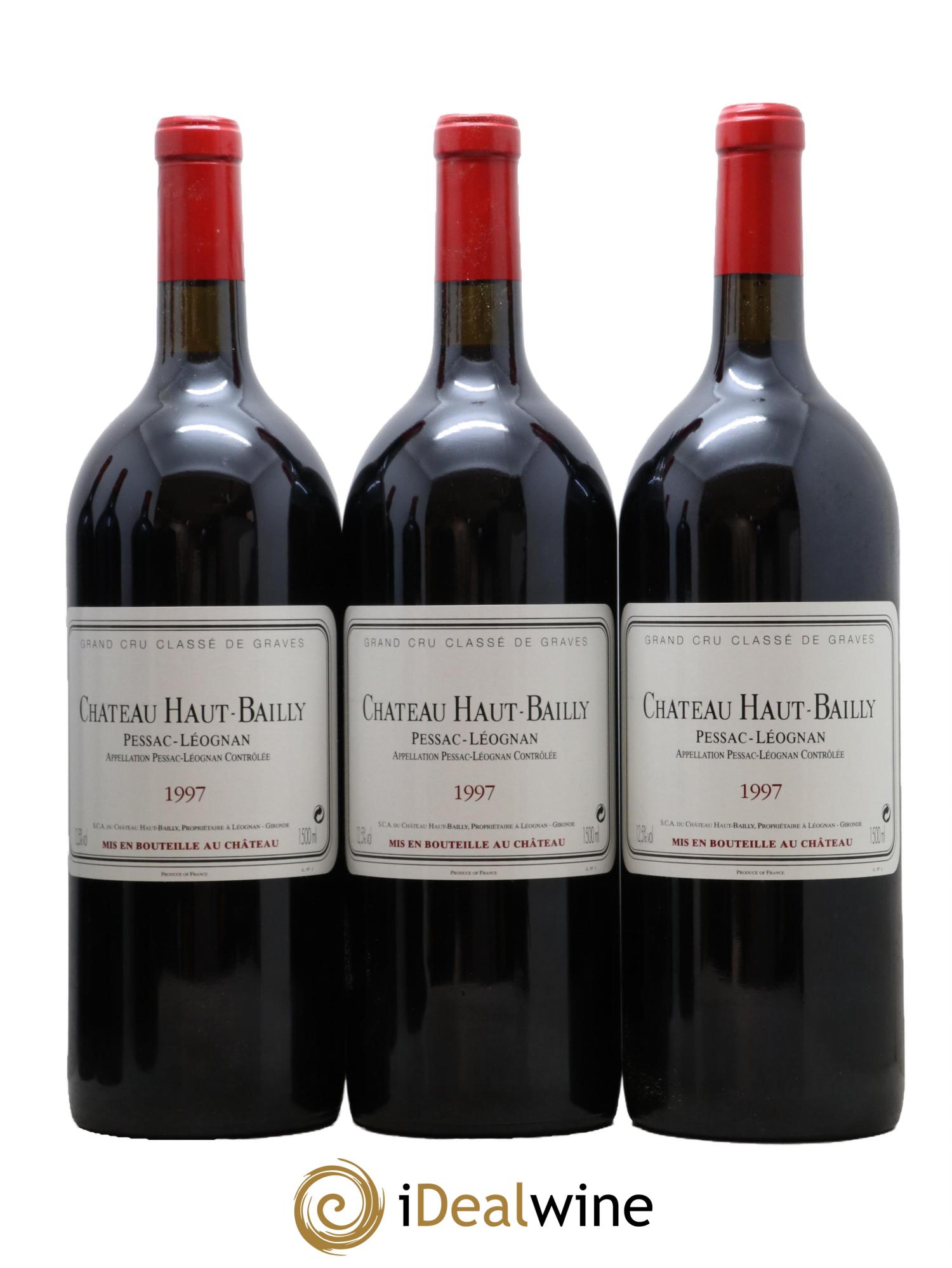 Château Haut-Bailly Cru Classé de Graves 1997 - Lotto di 6 magnum - 2