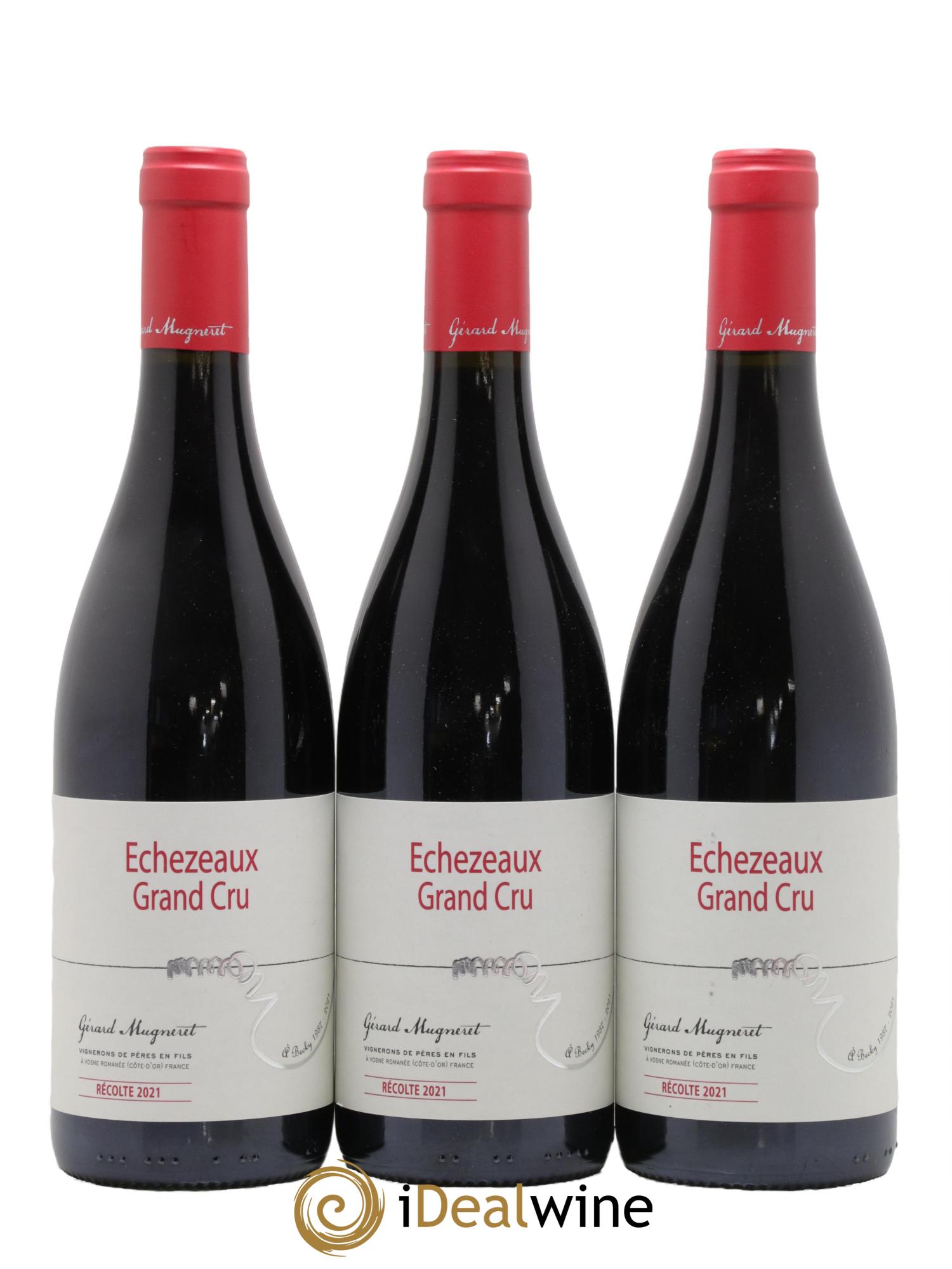 Echezeaux Grand Cru Gérard Mugneret 2021 - Lotto di 3 bottiglie - 0