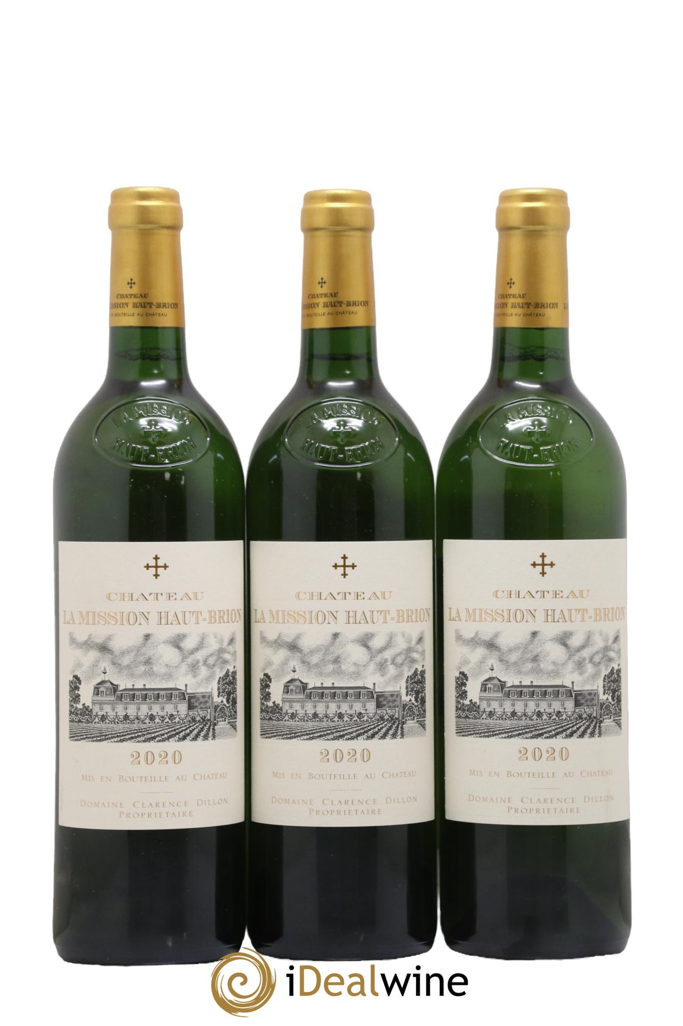 Château la Mission Haut-Brion 2020 - Posten von 3 Flaschen - 0