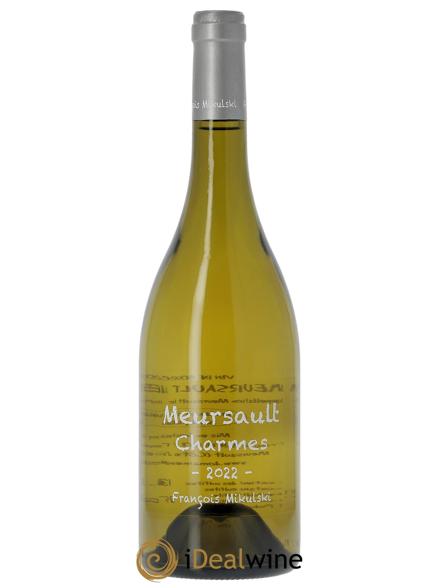 Meursault 1er Cru Charmes François Mikulski  2022 - Posten von 1 Flasche - 0