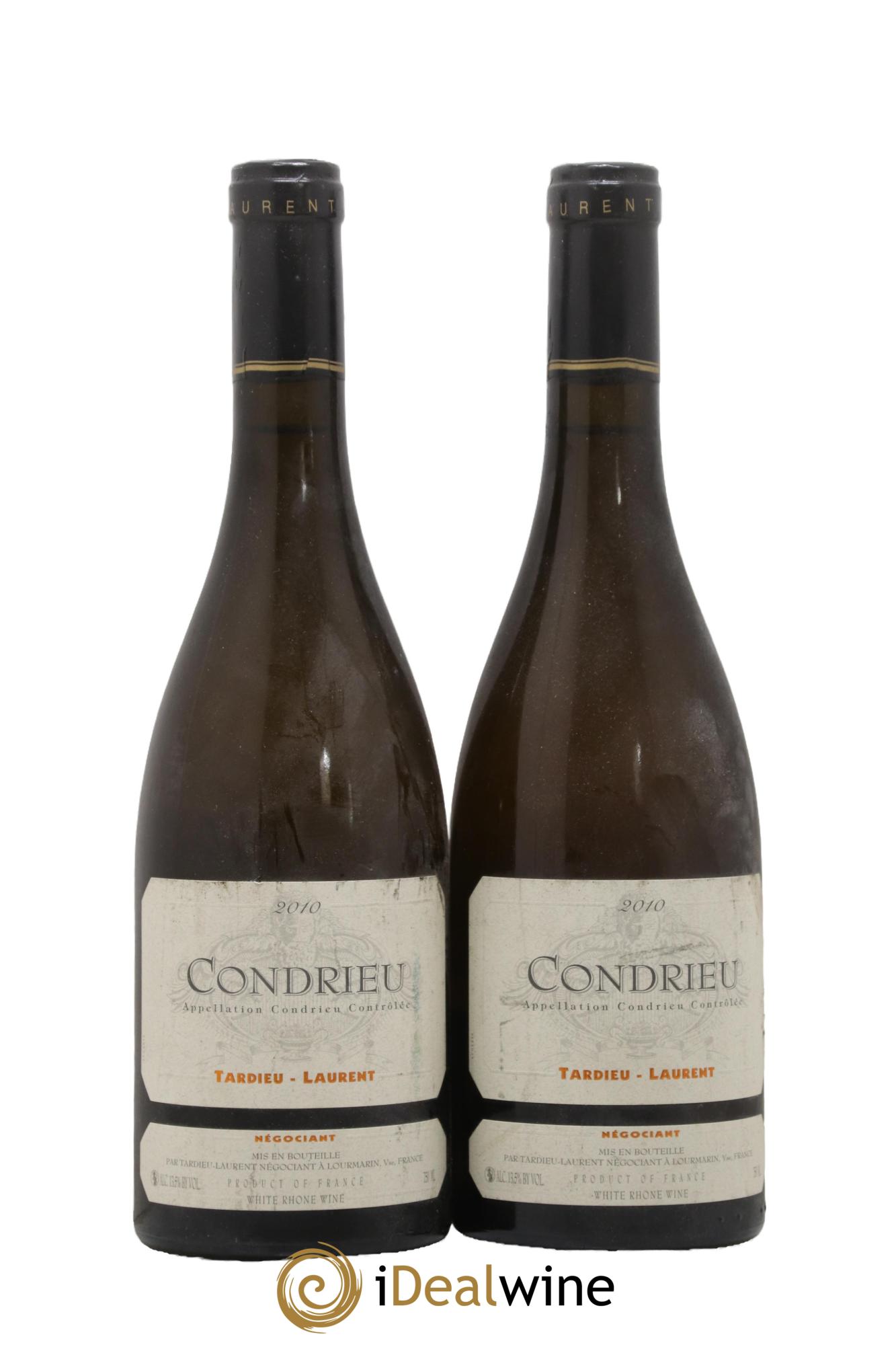 Condrieu Maison Tardieu-Laurent 2010 - Lot of 2 bottles - 0