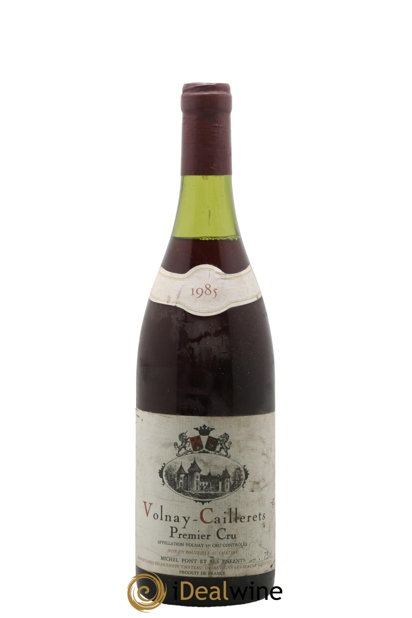 Volnay 1er Cru Caillerets Domaine Michel Pont 1985 - Lotto di 1 bottiglia - 0