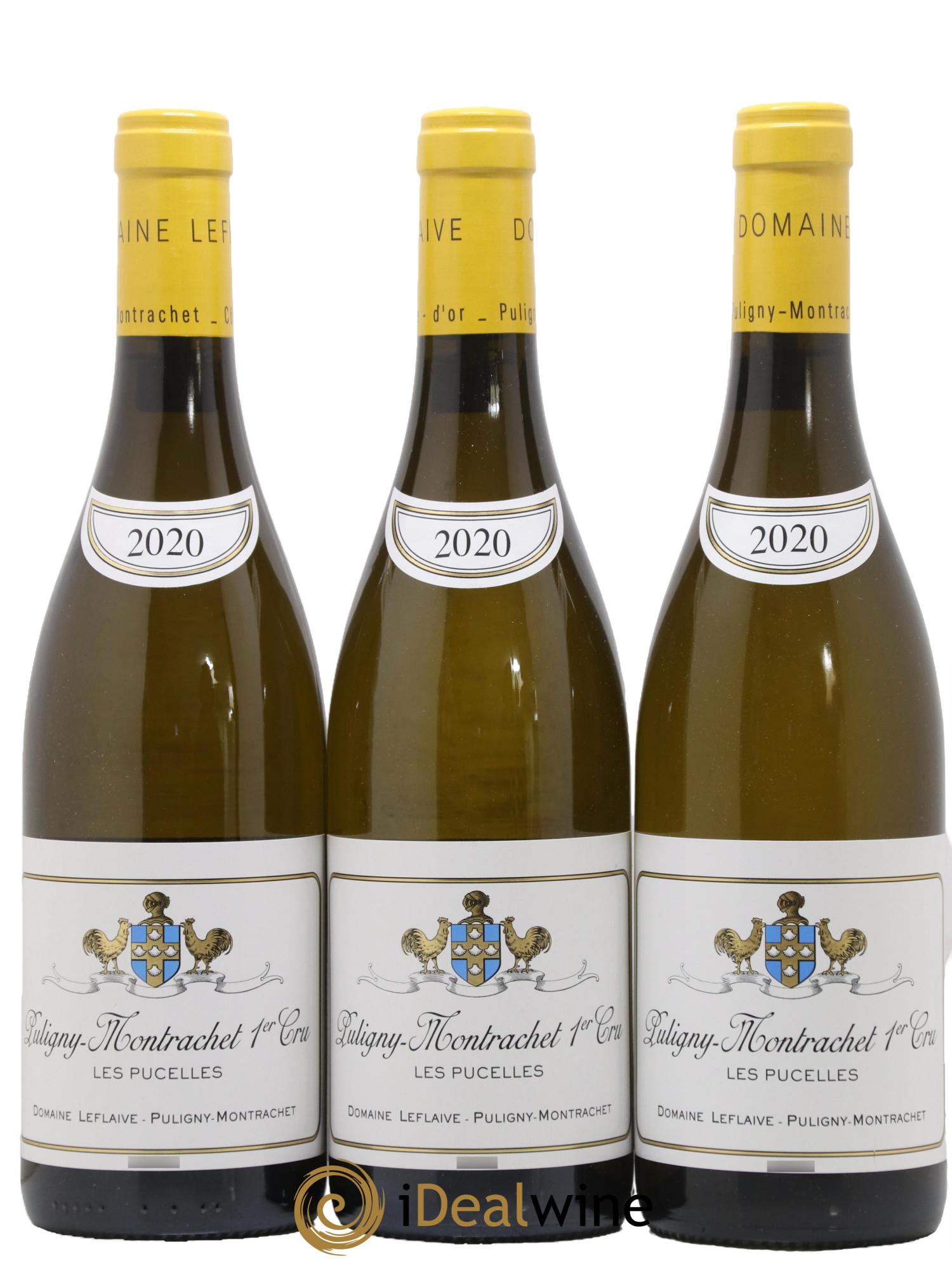 Puligny-Montrachet 1er Cru Les Pucelles Leflaive (Domaine) 2020 - Posten von 3 Flaschen - 0