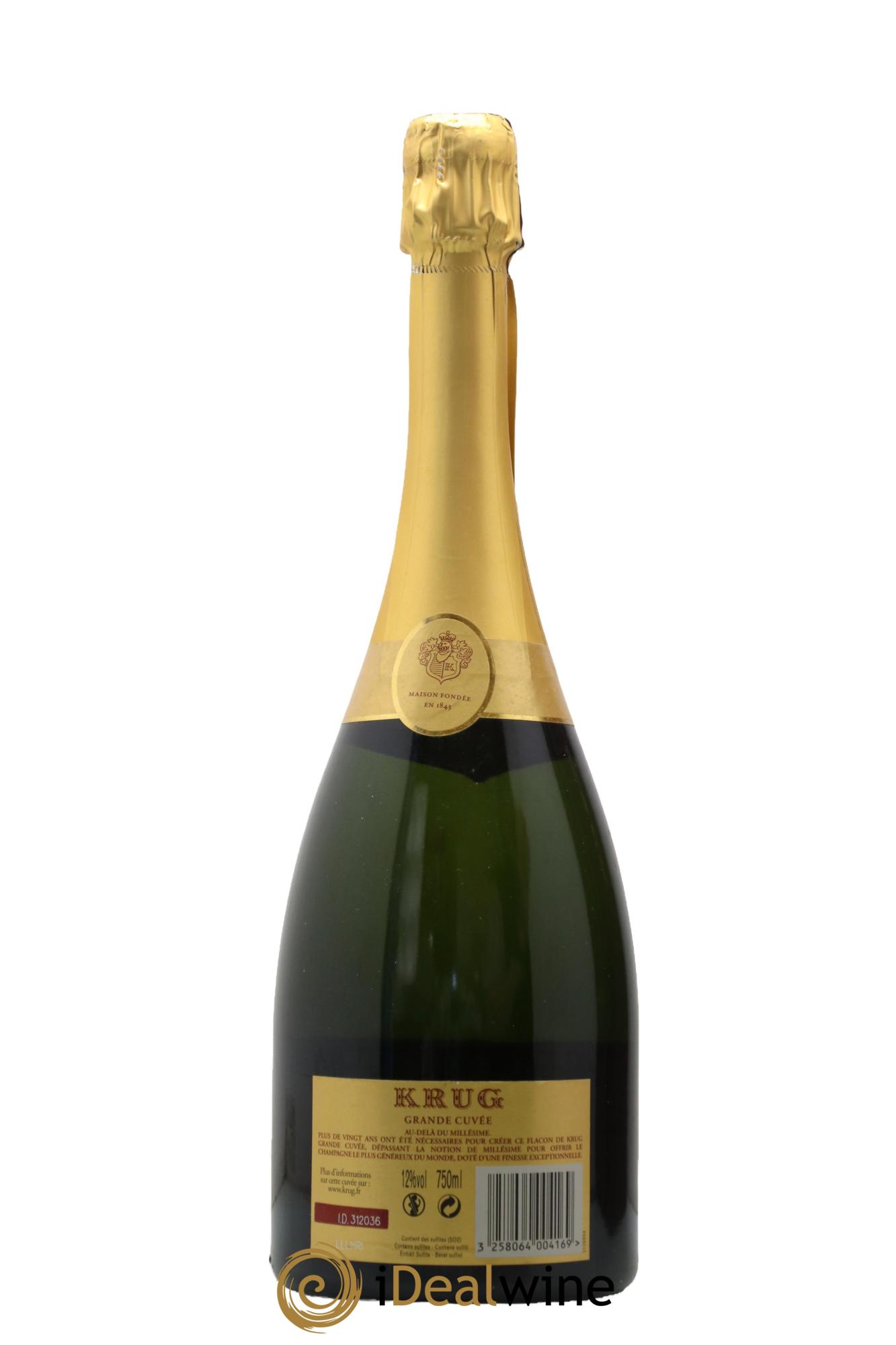 Grande Cuvée - 161ème édition Krug - Lot of 1 bottle - 1