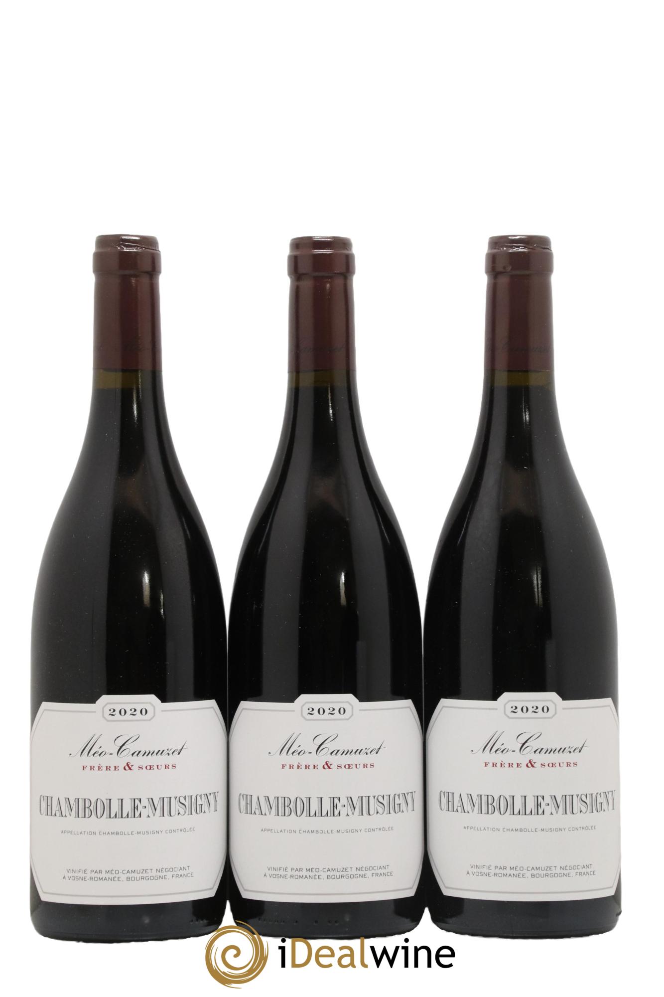 Chambolle-Musigny Méo-Camuzet (Frère & Soeurs) 2020 - Lot of 3 bottles - 0