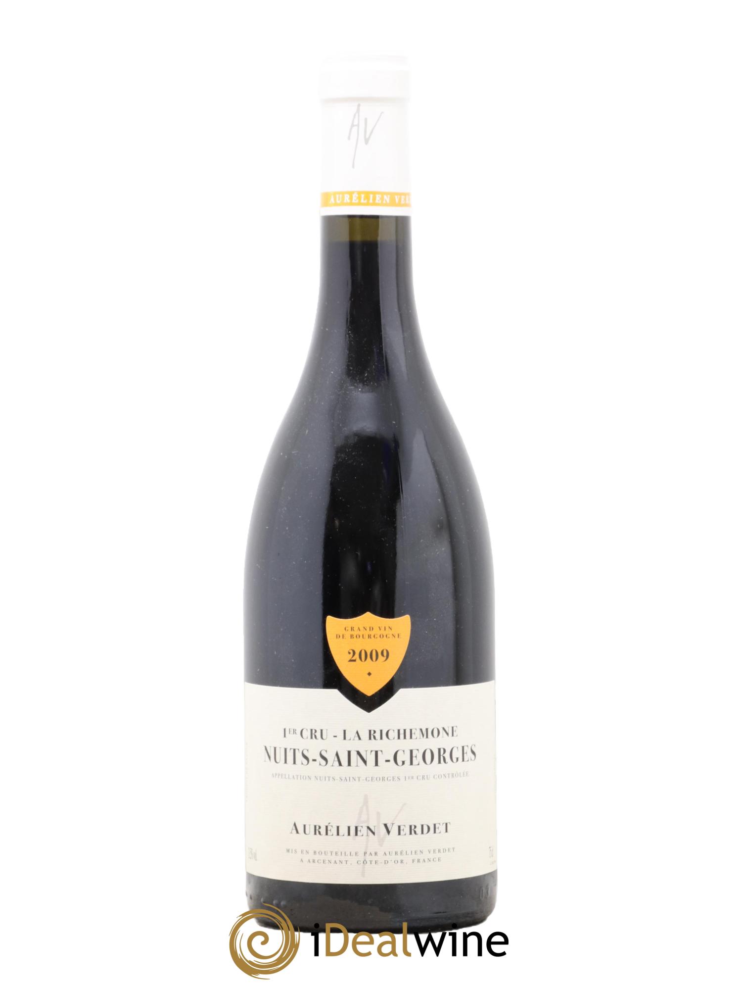 Nuits Saint-Georges 1er Cru La Richemone Aurélien Verdet 2009 - Lot de 1 bouteille - 0