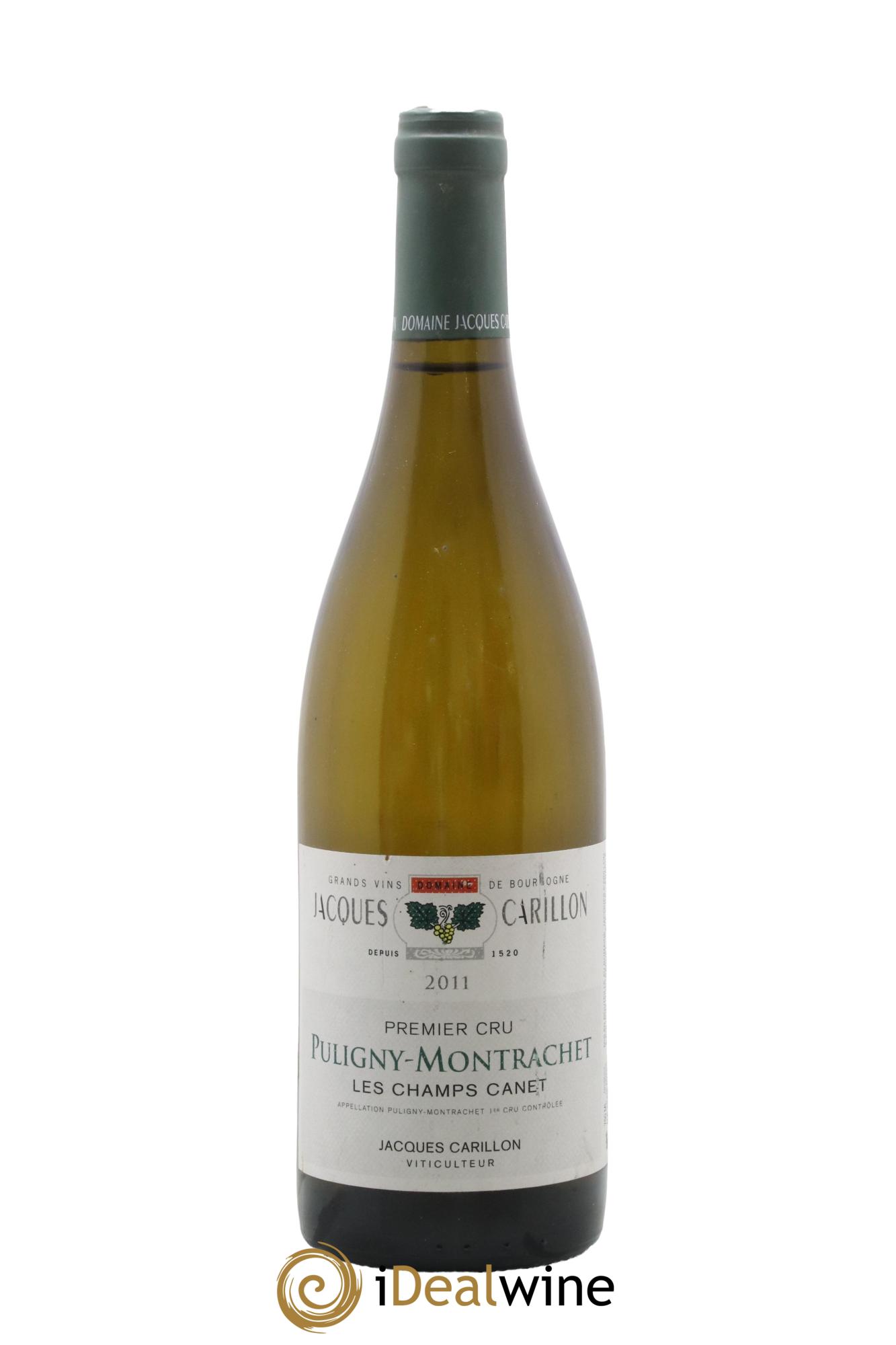 Puligny-Montrachet 1er Cru Les Champs Canet Jacques Carillon (Domaine) 2011 - Lot de 1 bouteille - 0