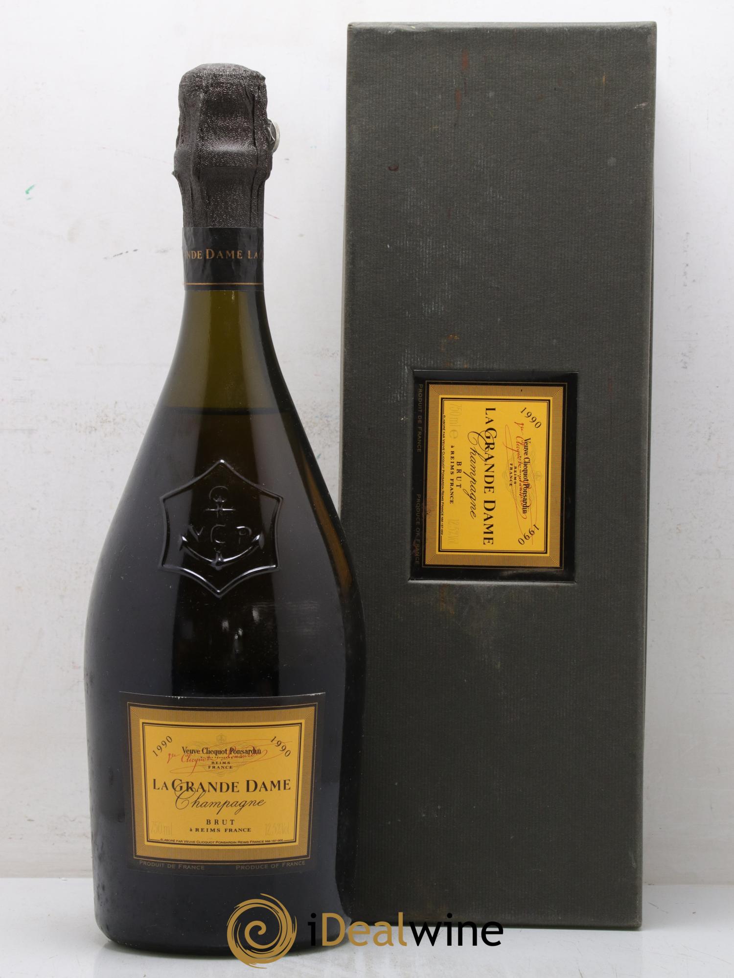 La Grande Dame Veuve Clicquot Ponsardin 1990 - Lot of 1 bottle - 1