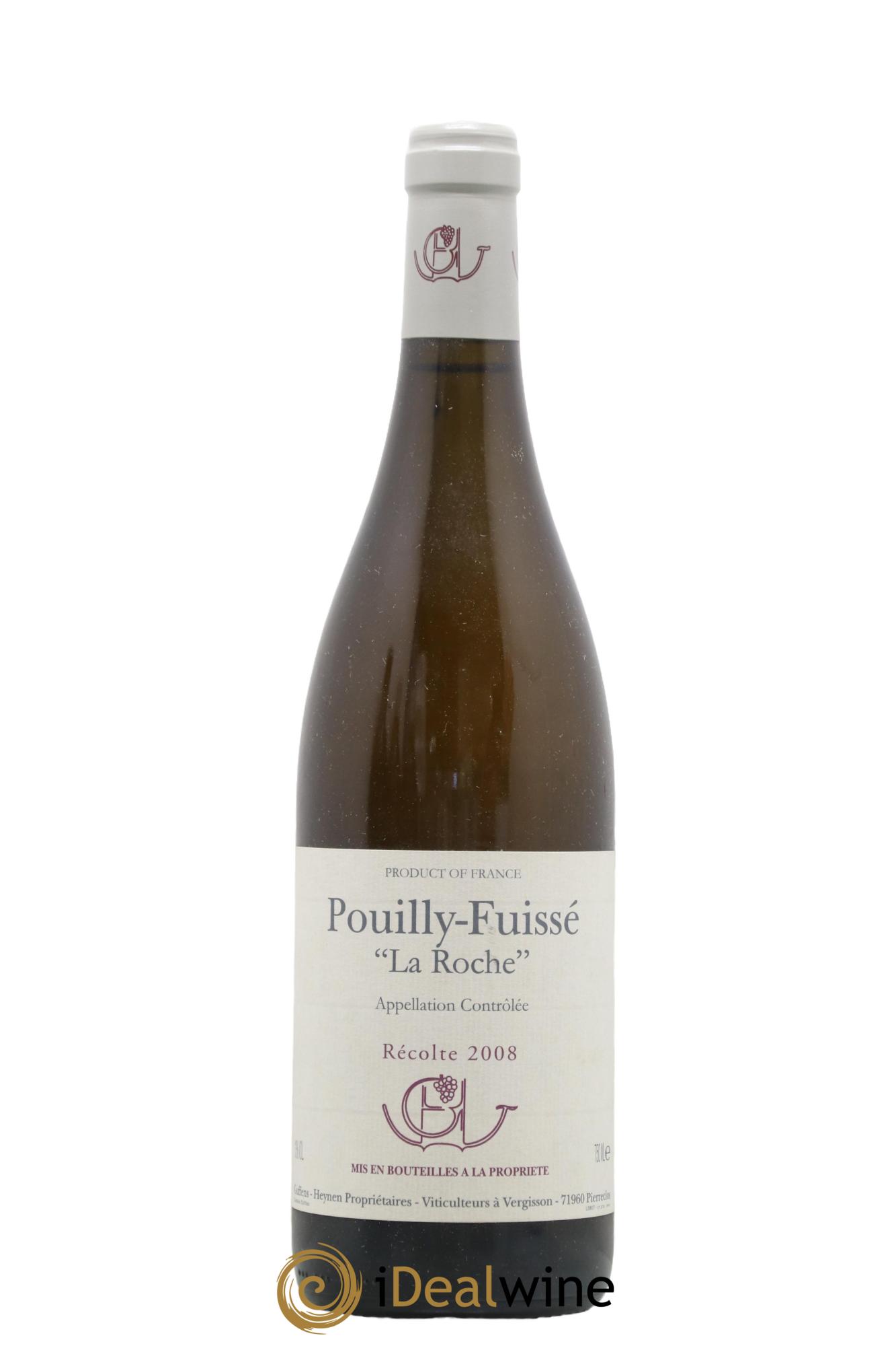 Pouilly-Fuissé La Roche Guffens-Heynen 2008 - Posten von 1 Flasche - 0