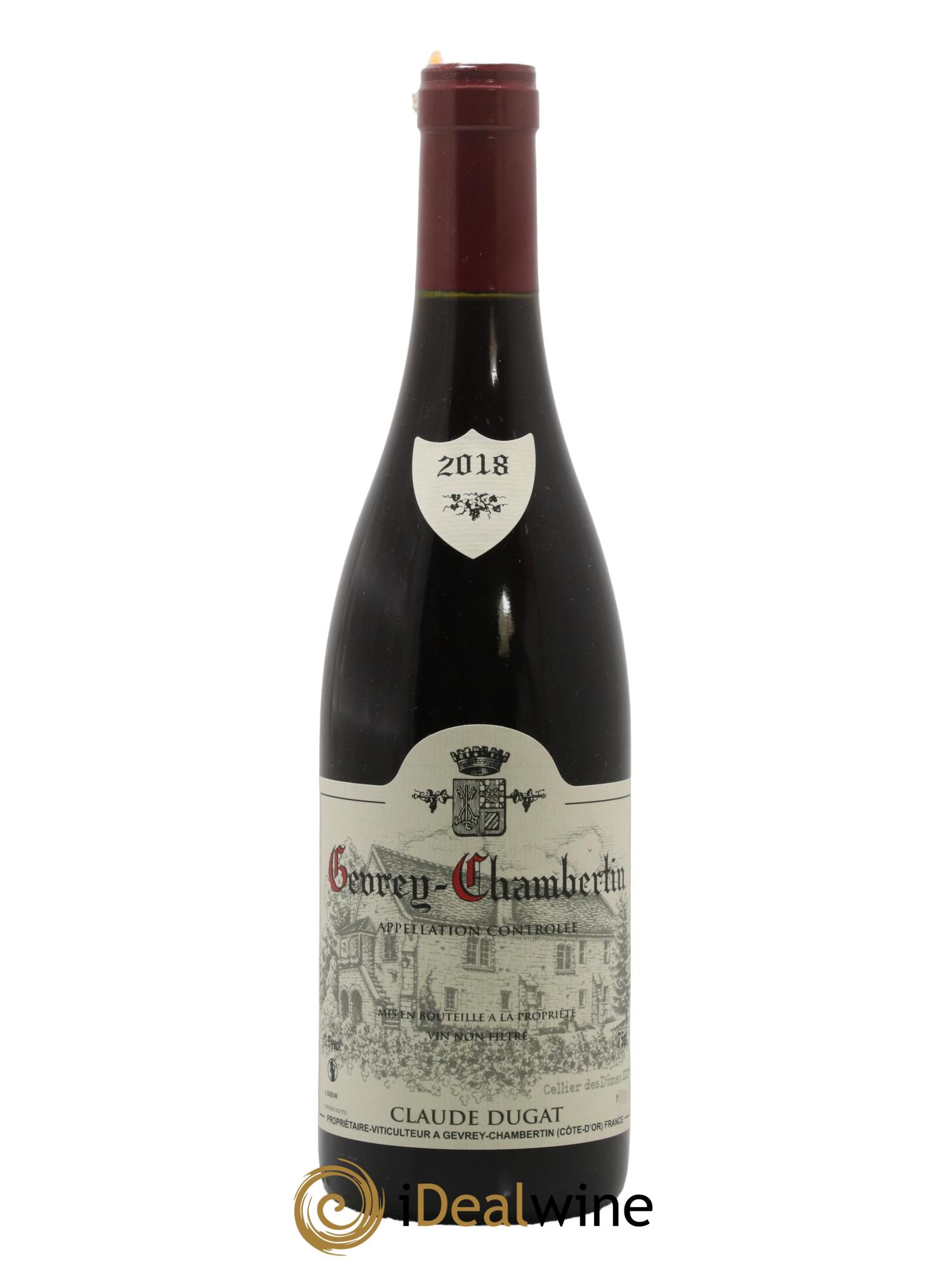 Gevrey-Chambertin Claude Dugat 2018 - Lot de 1 bouteille - 0