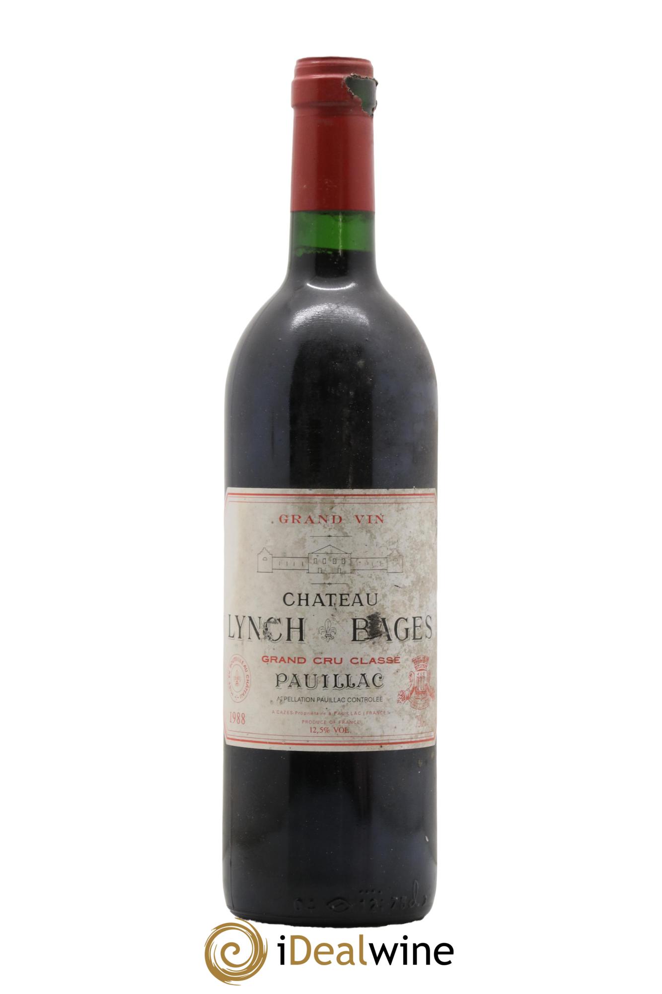 Château Lynch Bages 5ème Grand Cru Classé 1988 - Lot of 1 bottle - 0