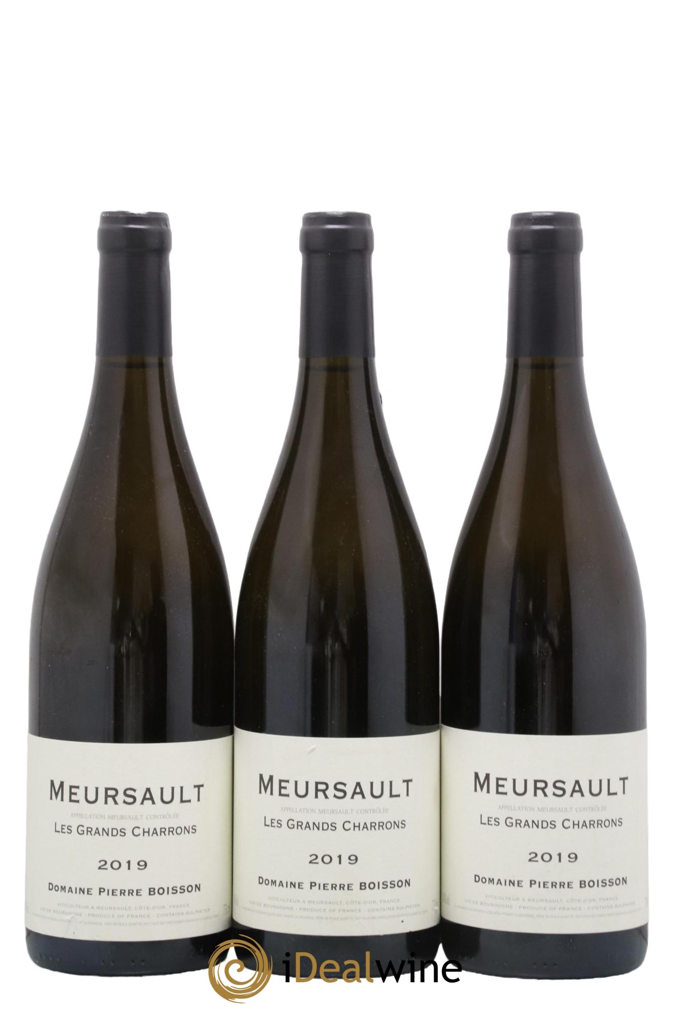 Meursault Les Grands Charrons Pierre Boisson (Domaine) 2019 - Lotto di 3 bottiglie - 0