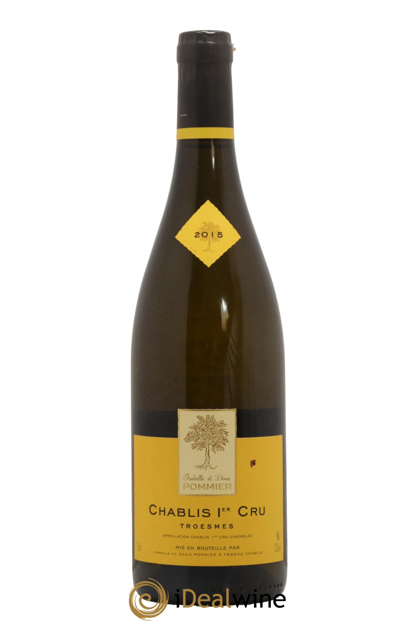 Chablis 1er Cru Troesmes Domaine Pommier 2015 - Lotto di 1 bottiglia - 0