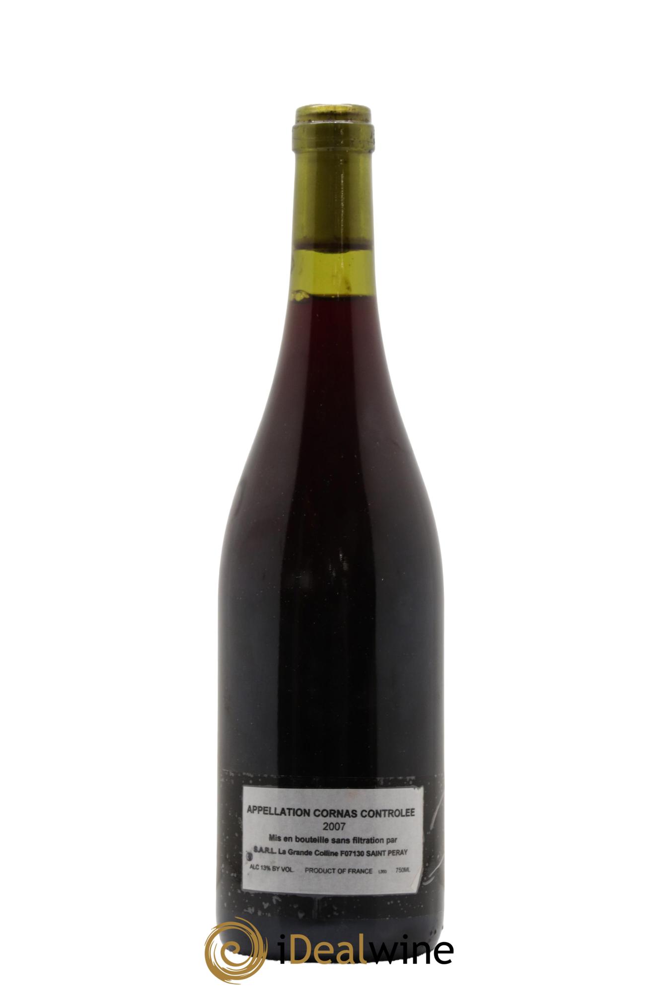 Cornas Hirotake Ooka - Domaine La Grande Colline 2007 - Lotto di 1 bottiglia - 1