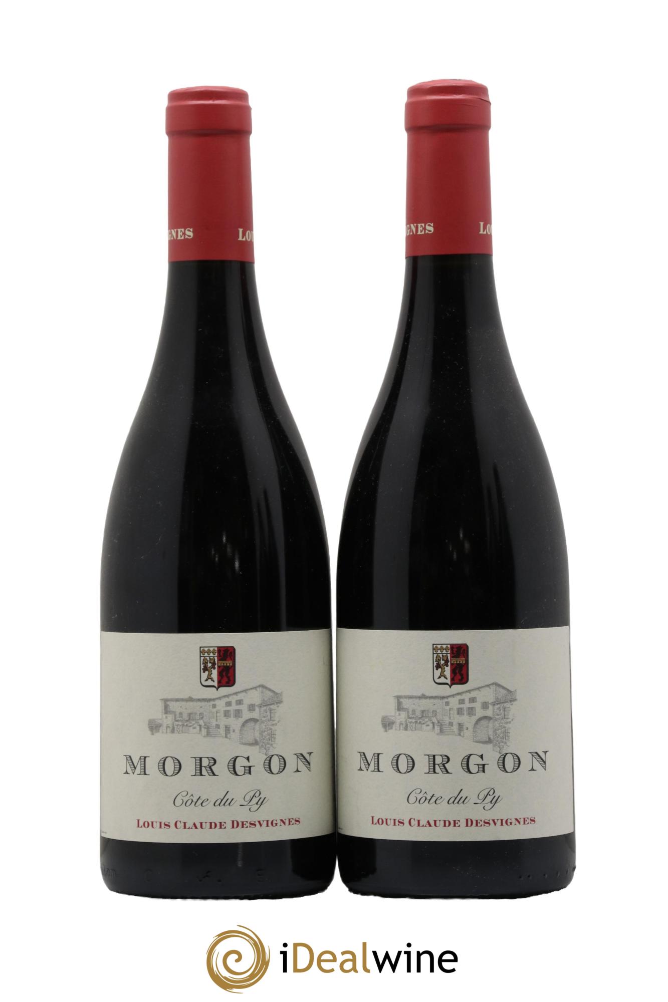 Morgon Côte du Py Louis-Claude Desvignes 2017 - Lot de 2 bouteilles - 0