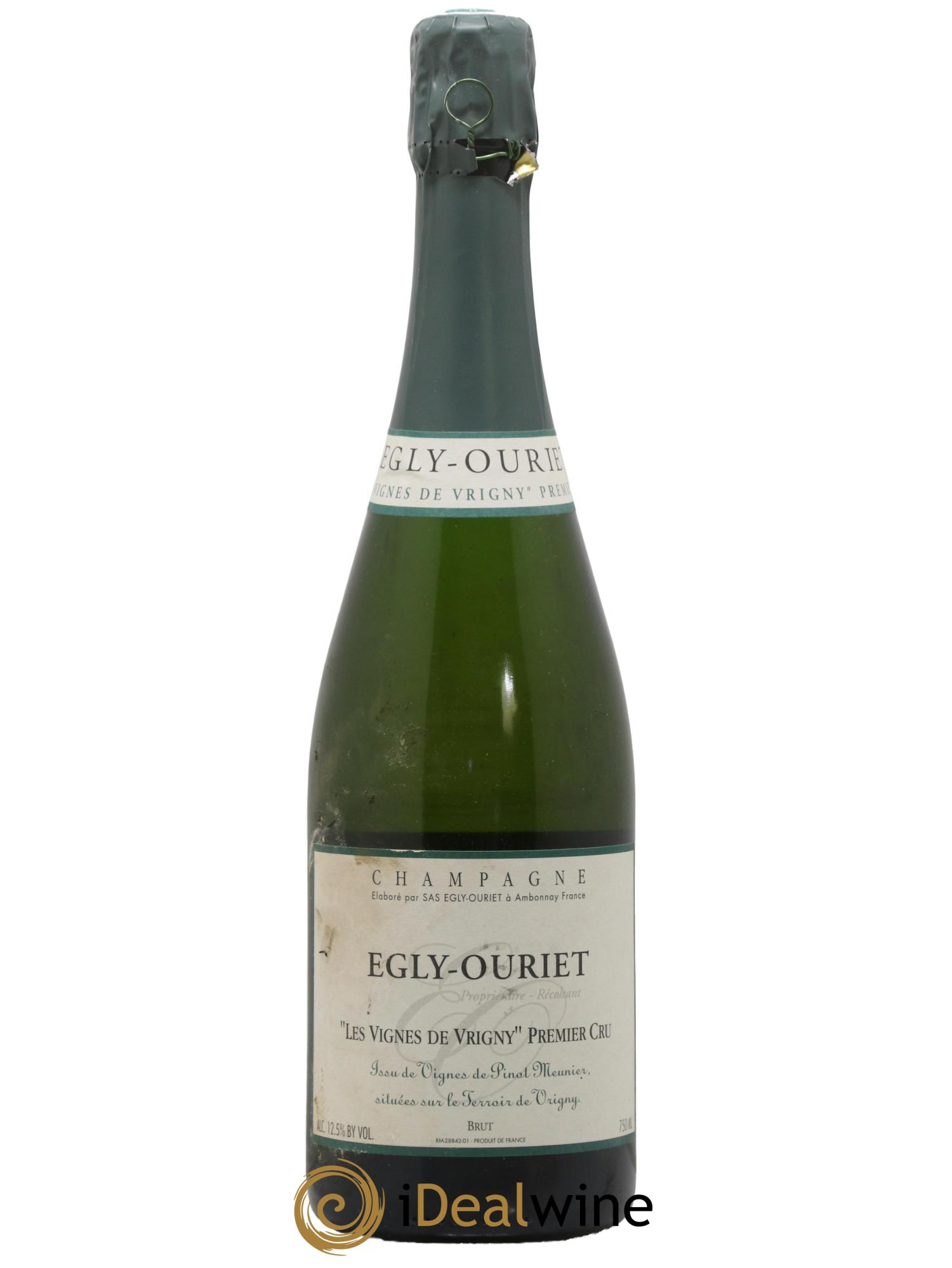 Vignes de Vrigny Premier Cru Brut Egly-Ouriet - Posten von 1 Flasche - 0