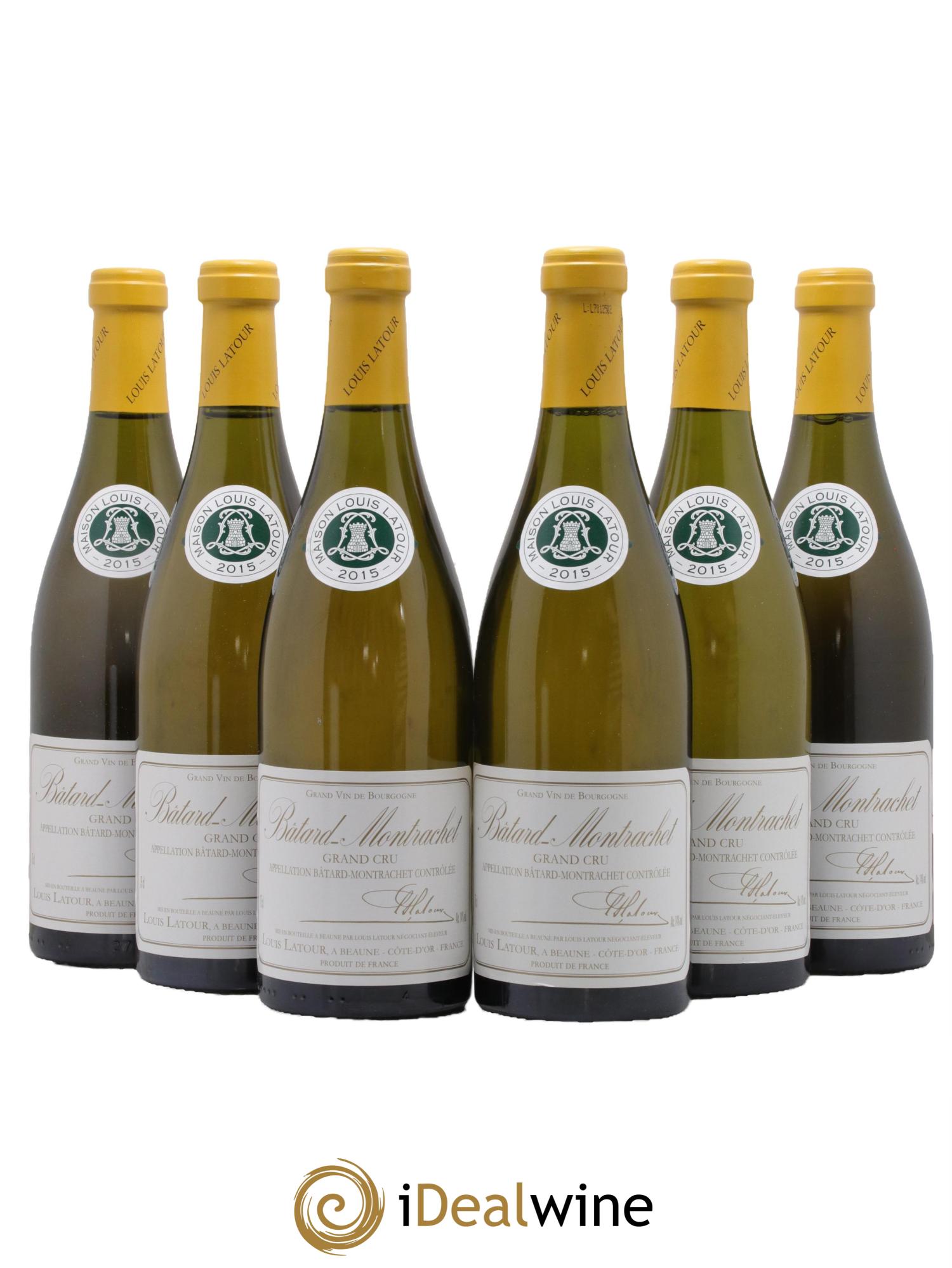 Bâtard-Montrachet Grand Cru Louis Latour 2015 - Lot de 6 bouteilles - 0