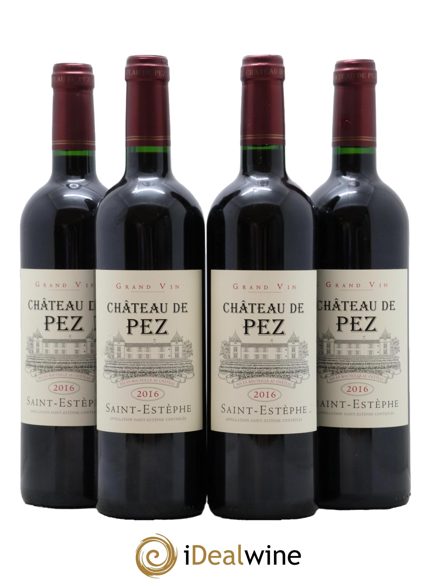 Château de Pez 2016 - Lot of 4 bottles - 0