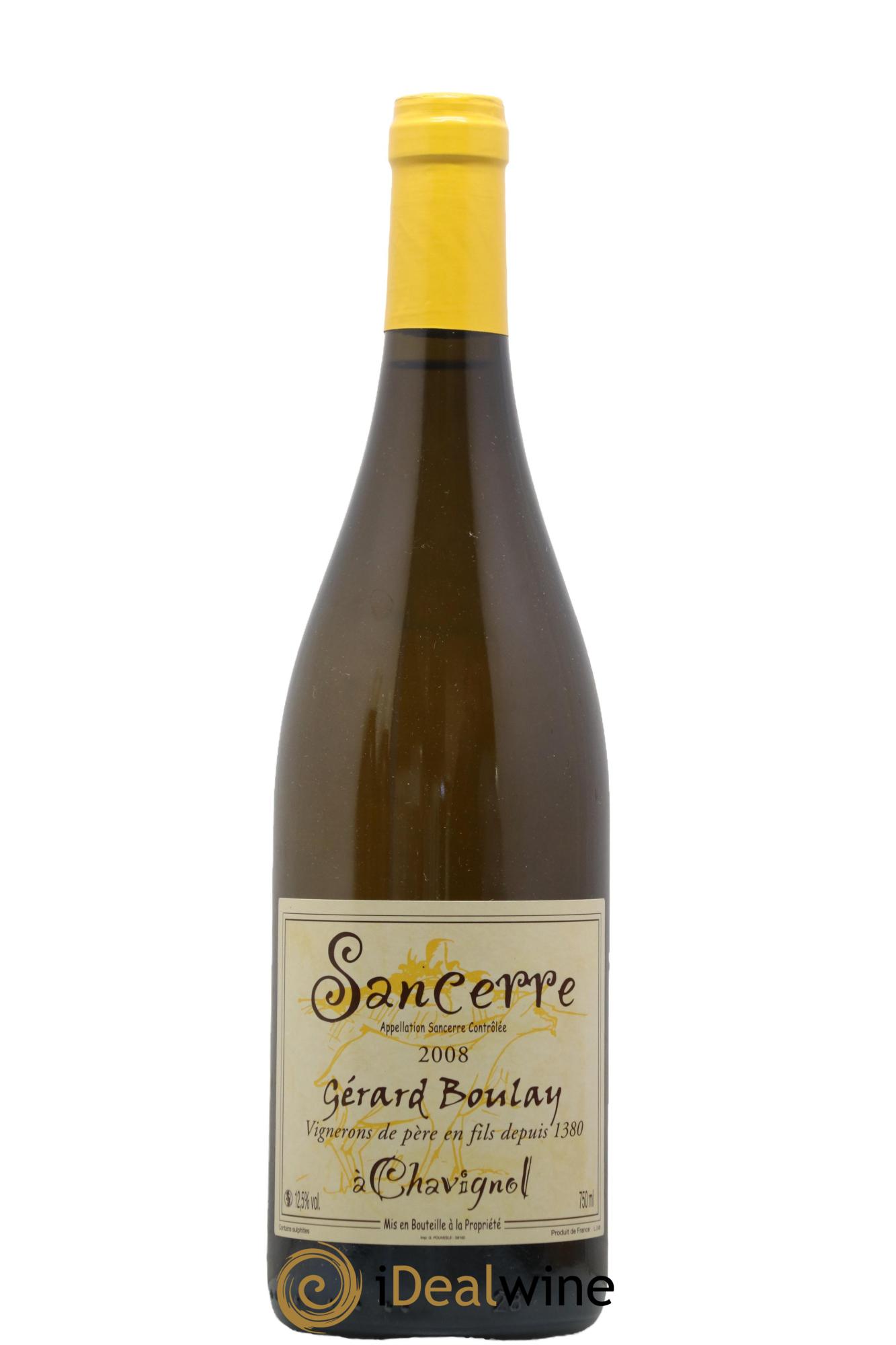 Sancerre Gérard Boulay 2008 - Lot de 1 bouteille - 0