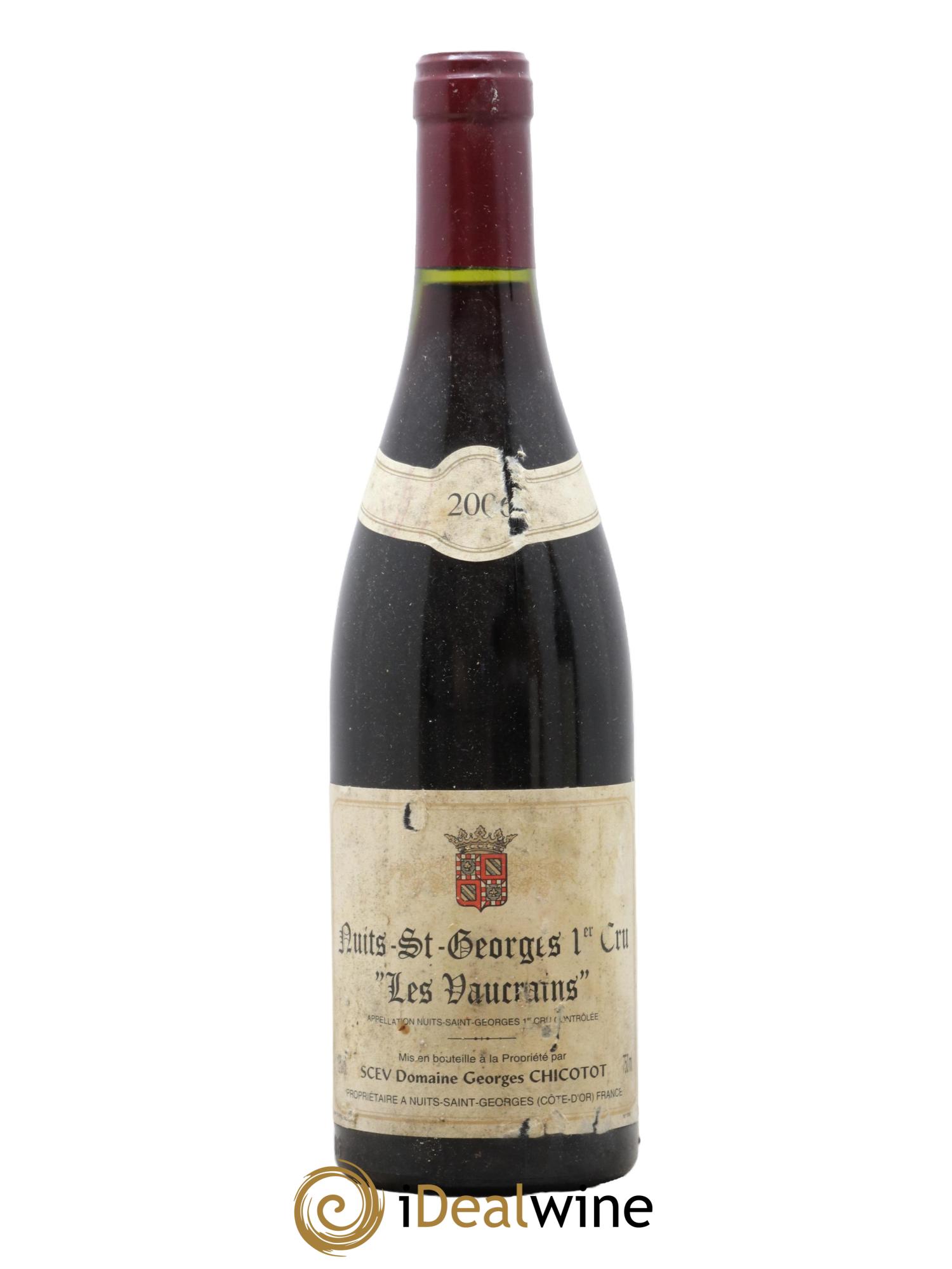 Nuits Saint-Georges 1er Cru Les Vaucrains Chicotot 2006 - Lotto di 1 bottiglia - 0